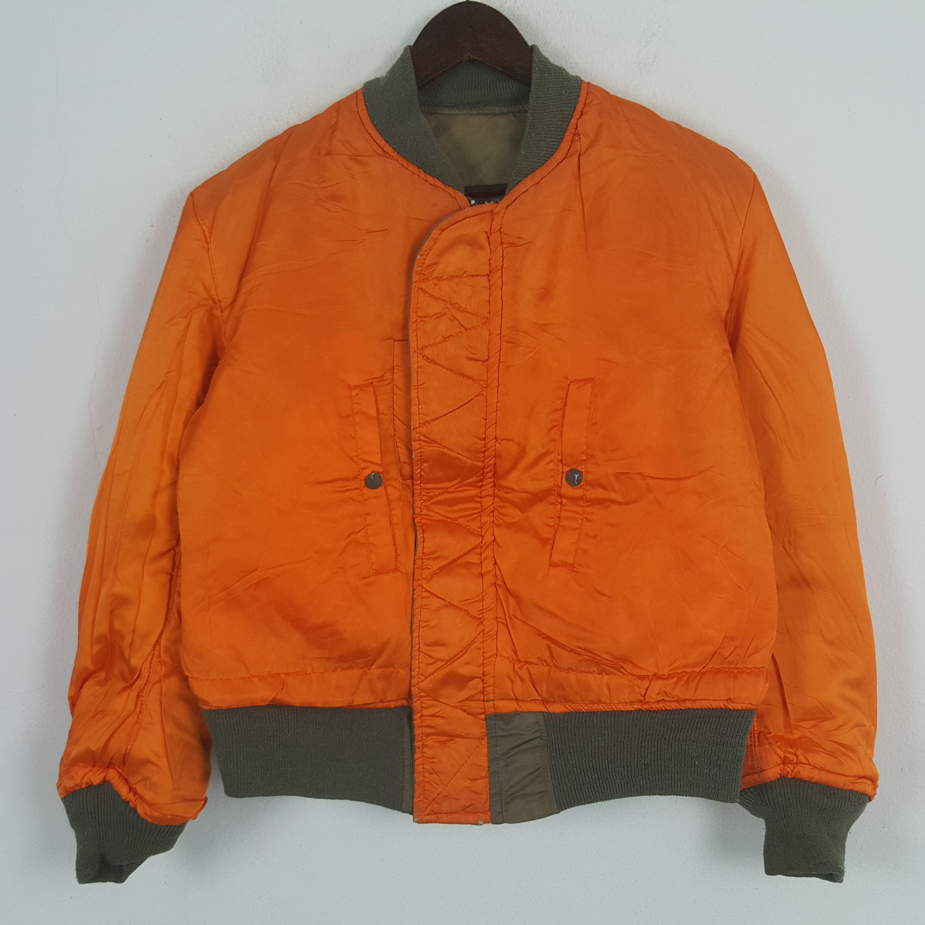 Avirex × Vintage Vintage Avirex Military Reversible Bomber Jacket Size US S / EU 44-46 / 1 - 4 Thumbnail