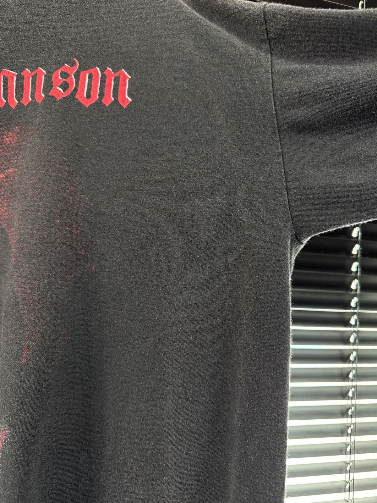 Band Tees Vintage 90s Marilyn Manson "Antichrist Superstar" Longsleeve Size US XL / EU 56 / 4 - 10 Thumbnail