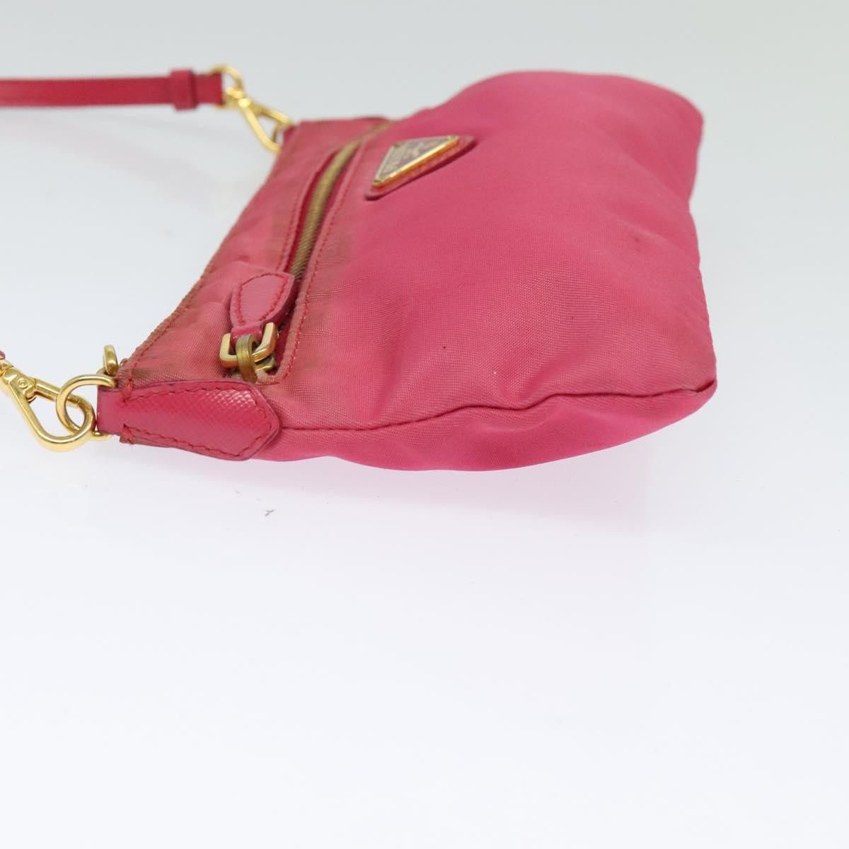 Prada PRADA Shoulder Bag Nylon Pink Gold Size ONE SIZE - 4 Thumbnail