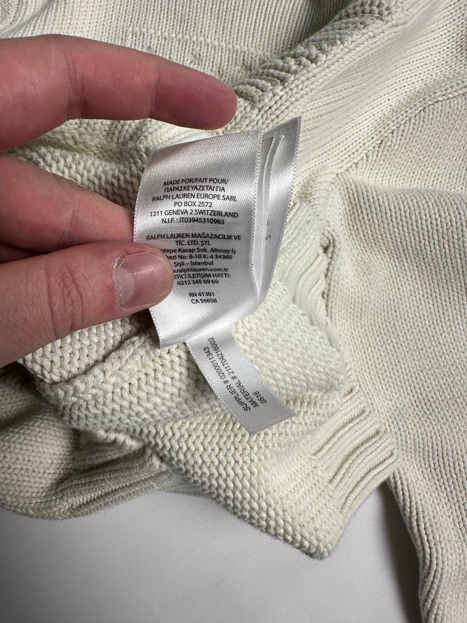 Polo Ralph Lauren Polo Ralph Lauren Cable Knite American Flag Sweater Size S / US 4 / IT 40 - 5 Thumbnail