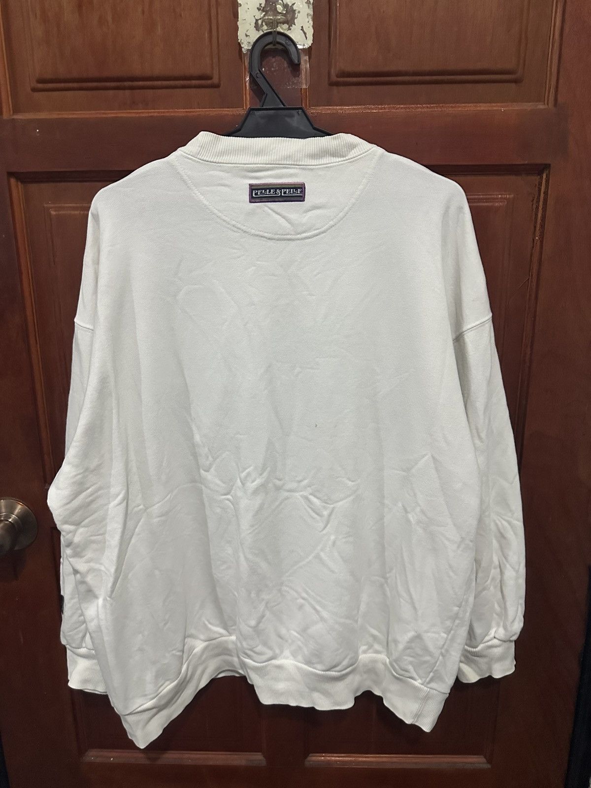 Pelle Pelle Vintage Pelle Pelle X Marc Buchanan Big Logo Sweatshirt Size US XXL / EU 58 / 5 - 2 Thumbnail
