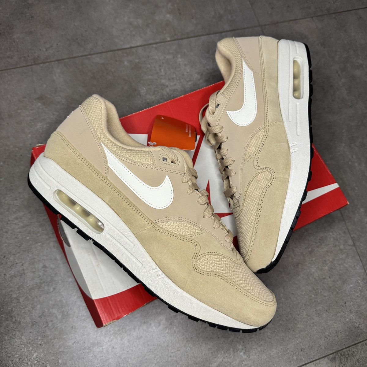 Nike 2019 Nike Air Max 1 Desert Ore Size US 12.5 / EU 45-46 - 2 Thumbnail