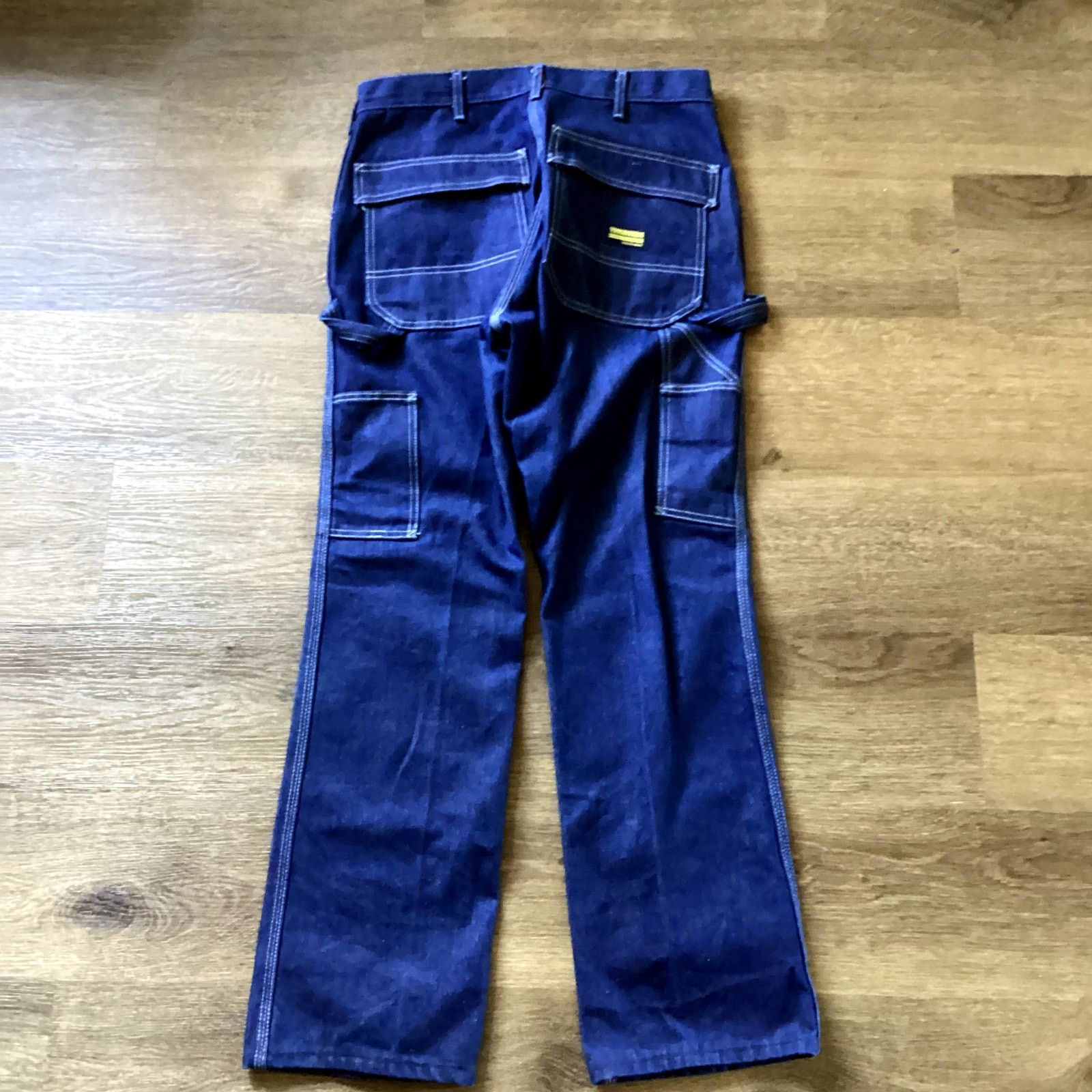 Carbon VTG ToughSkins Union Made Utility Jeans Size US 29 - 6 Thumbnail