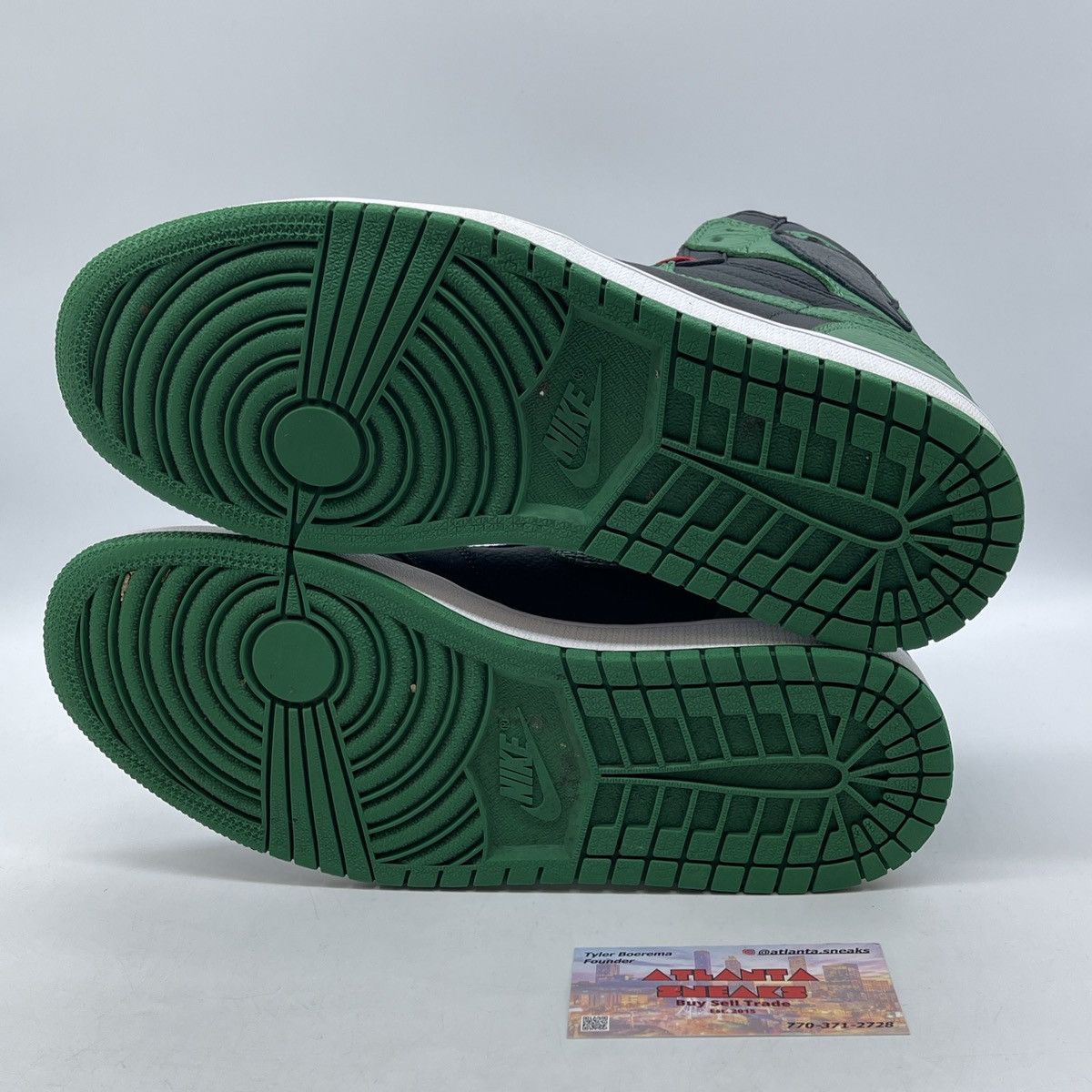 Jordan Brand Air jordan 1 high pine green 2.0 Size US 9.5 / EU 42-43 - 7 Thumbnail