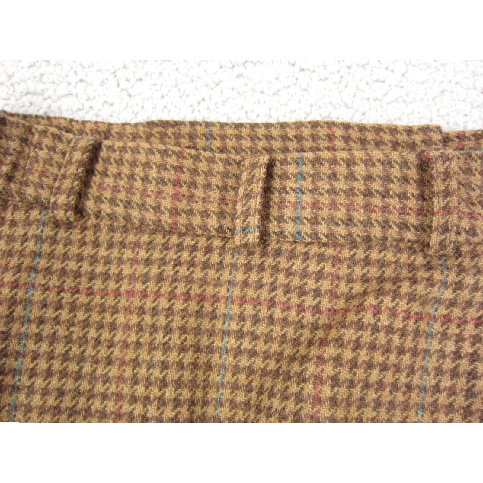 Vintage VINTAGE Country Shop Skirt Women 10 Brown A-Line Midi Wool Made in USA 70s Tweed City Preppy 80s 90s Womens Size 32" / US 10 / IT 46 - 3 Thumbnail