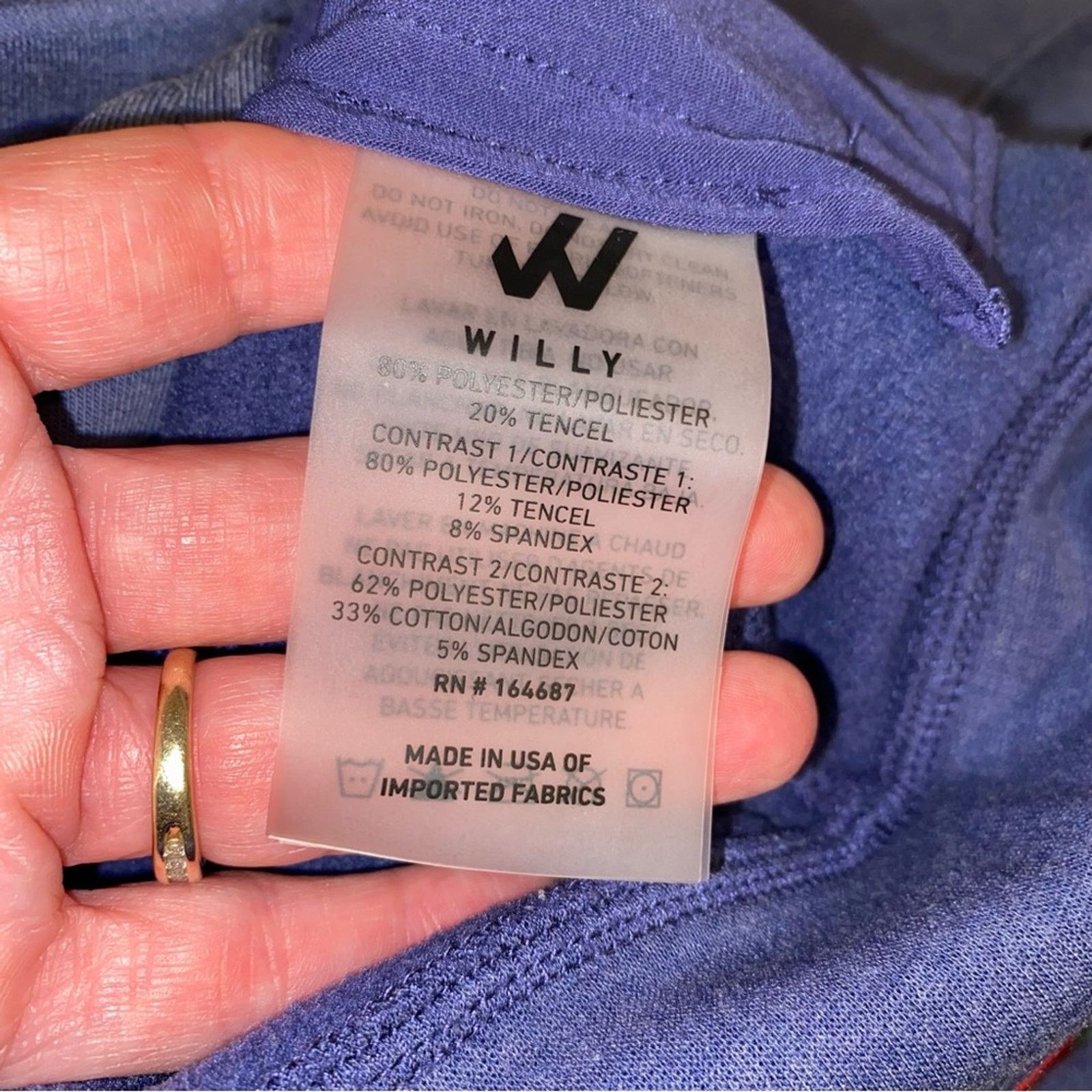 Willy Chavarria WILLY California 501 Mendocino Blue Zip Front Hoodie S EUC Size US S / EU 44-46 / 1 - 8 Thumbnail