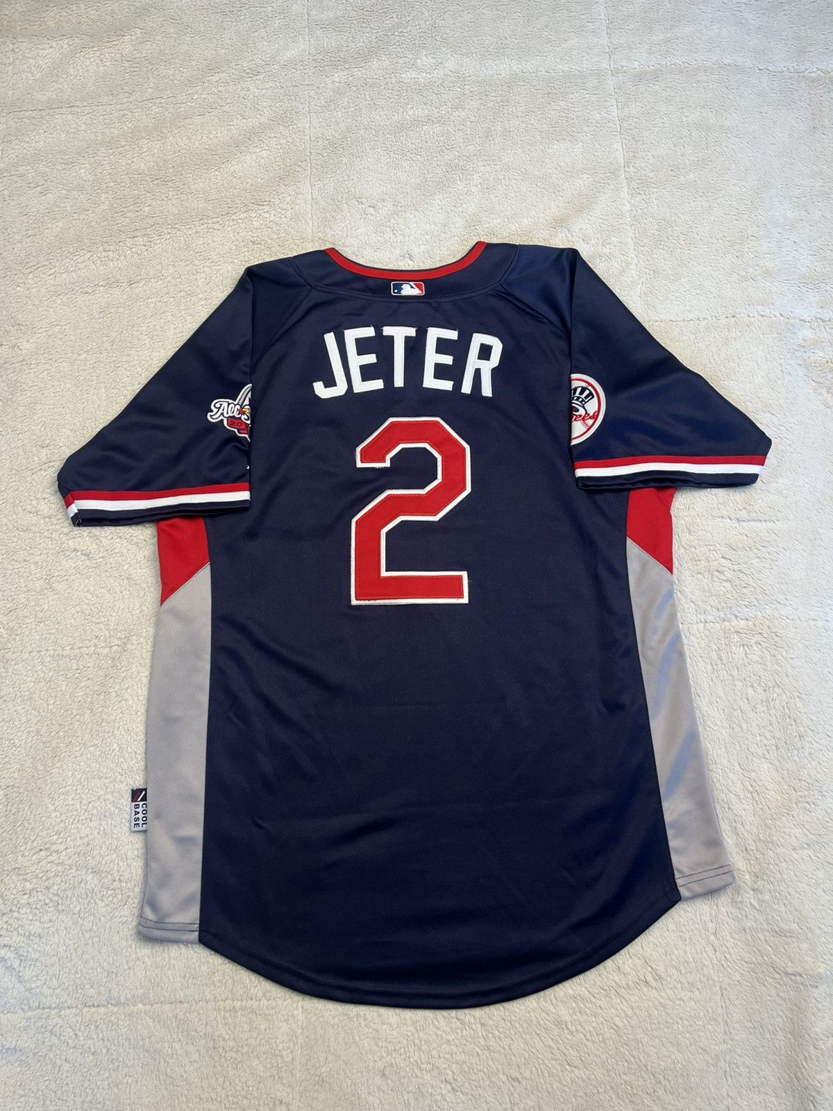 Majestic Majestic New York Yankees Derek Jeter 2009 All Star Jersey Size US XL / EU 56 / 4 - 7 Thumbnail