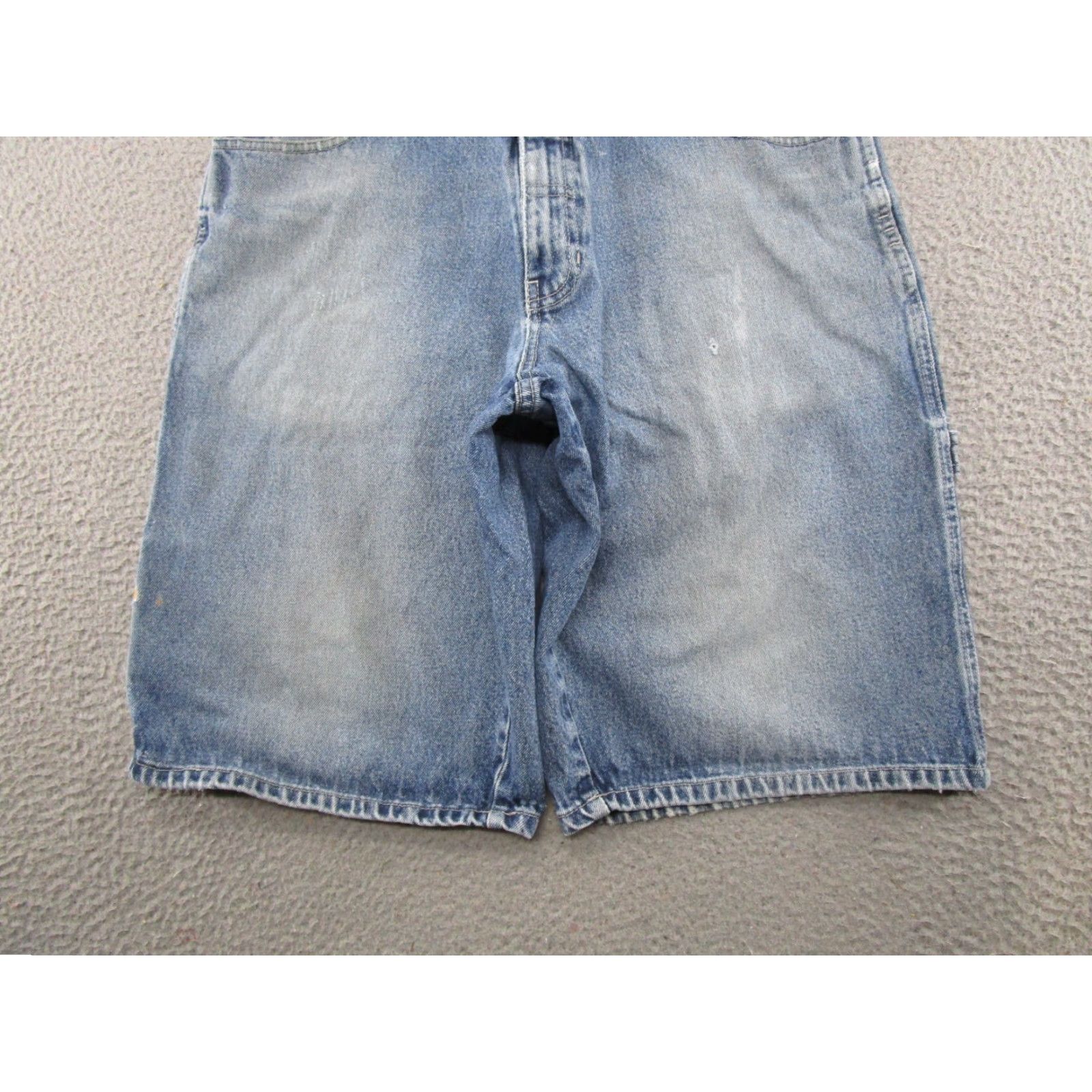 Southpole VINTAGE Southpole Denim Shorts Cargo Baggy 5-Pocket Relaxed Mens 34 Blue Hip Hop 90s Grunge Size US 34 / EU 50 - 2 Thumbnail