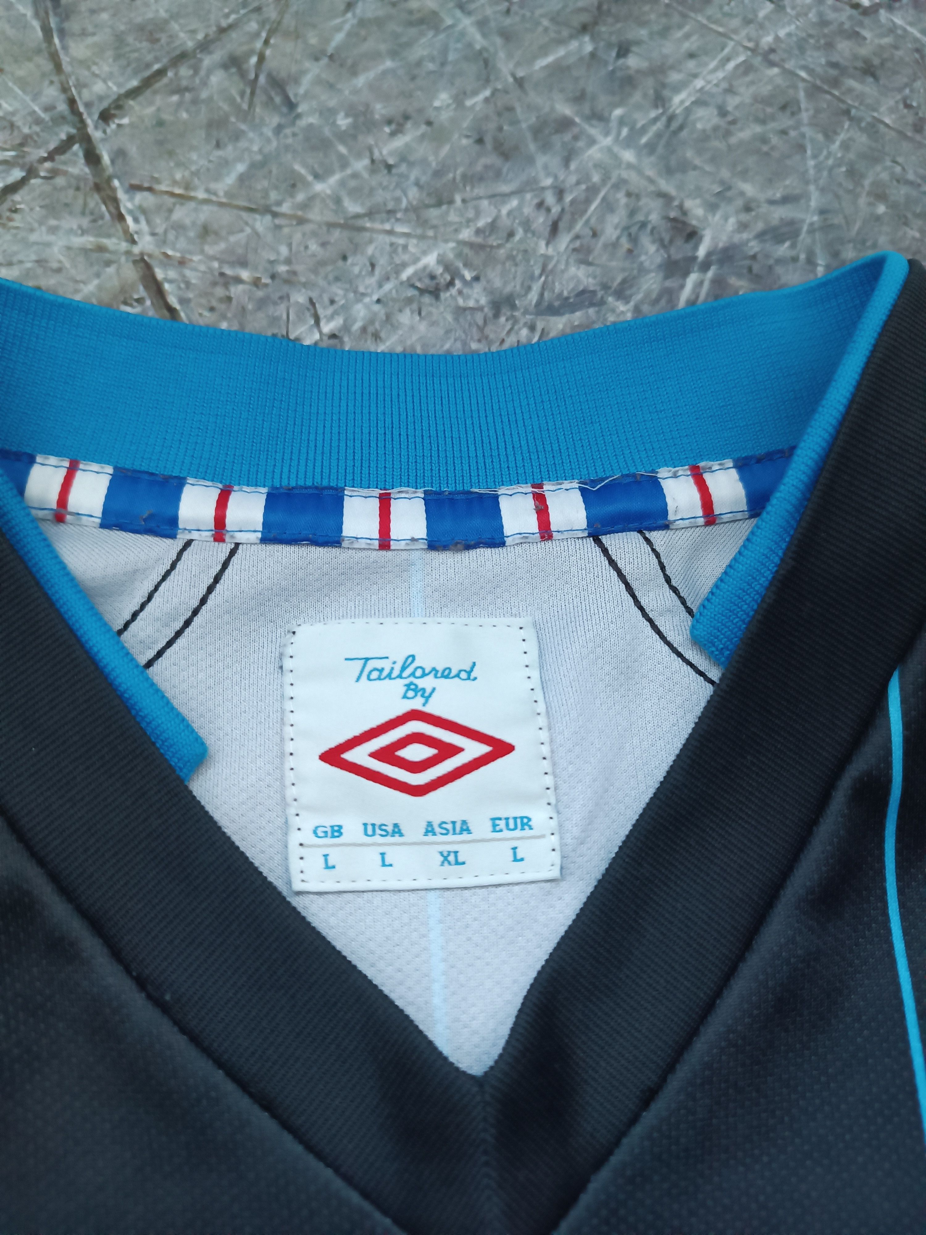 Umbro × Vintage Vintage Umbro Rangers FC Jersey Size US L / EU 52-54 / 3 - 6 Thumbnail