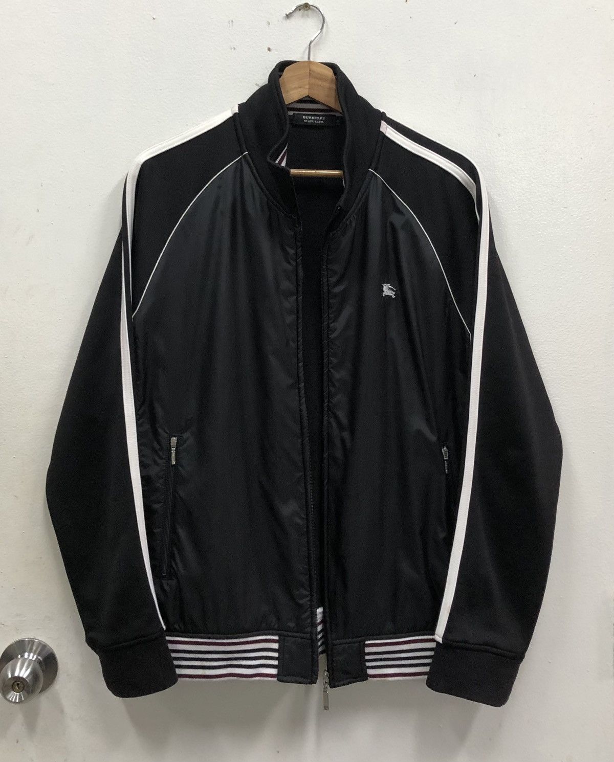 Burberry Burberry Black Label Embroidery Logo Track Jacket Size US M / EU 48-50 / 2 - 2 Thumbnail