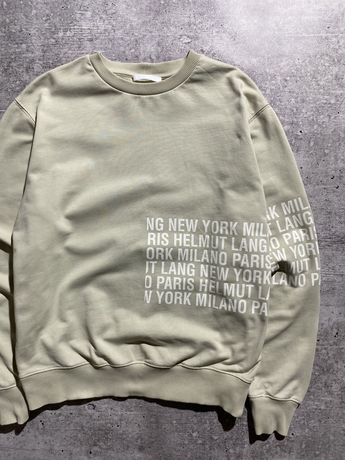 Helmut Lang Helmut Lang monogram sweatshirt Size US M / EU 48-50 / 2 - 6 Thumbnail