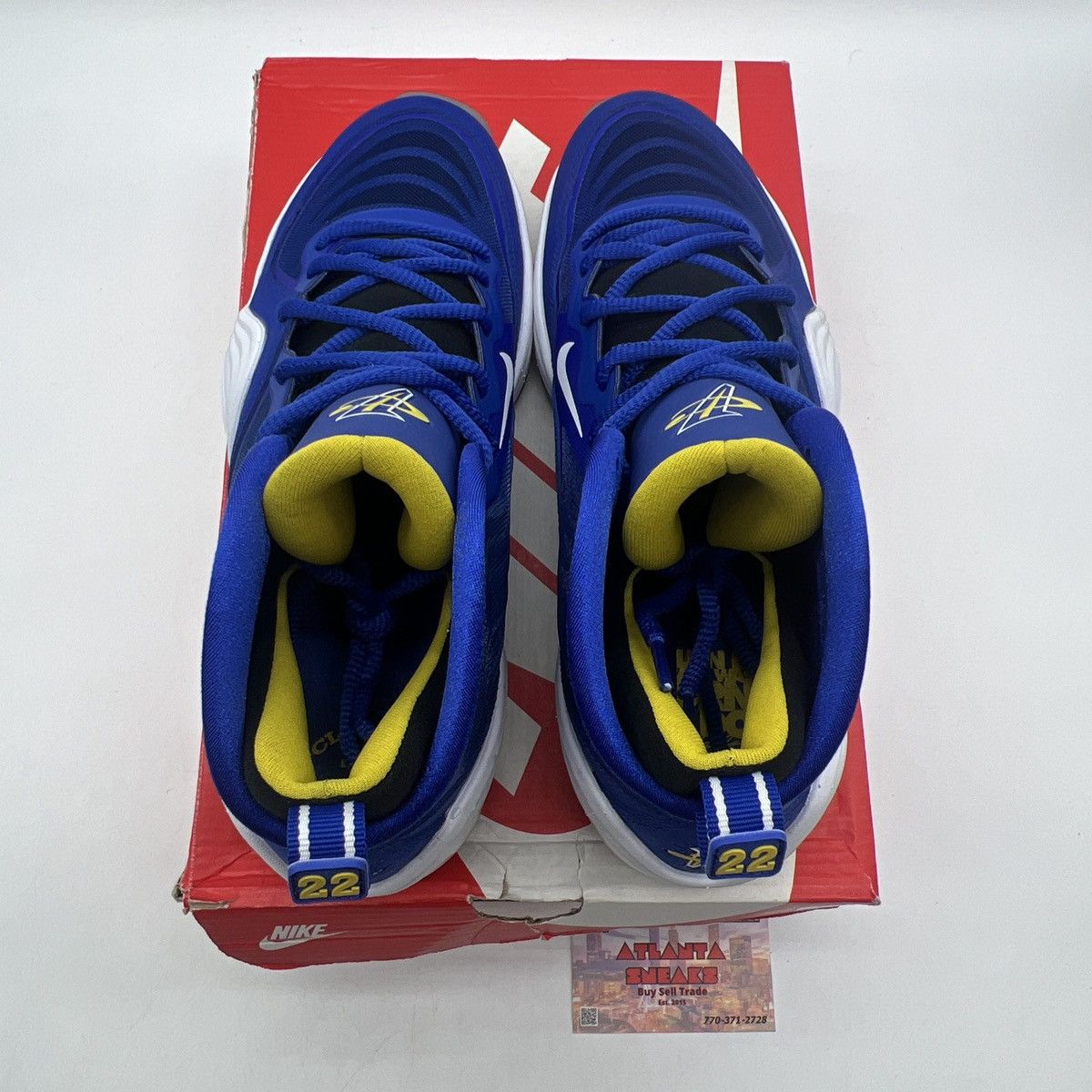 Nike Air Penny 5 blue chips Size US 9.5 / EU 42-43 - 7 Thumbnail