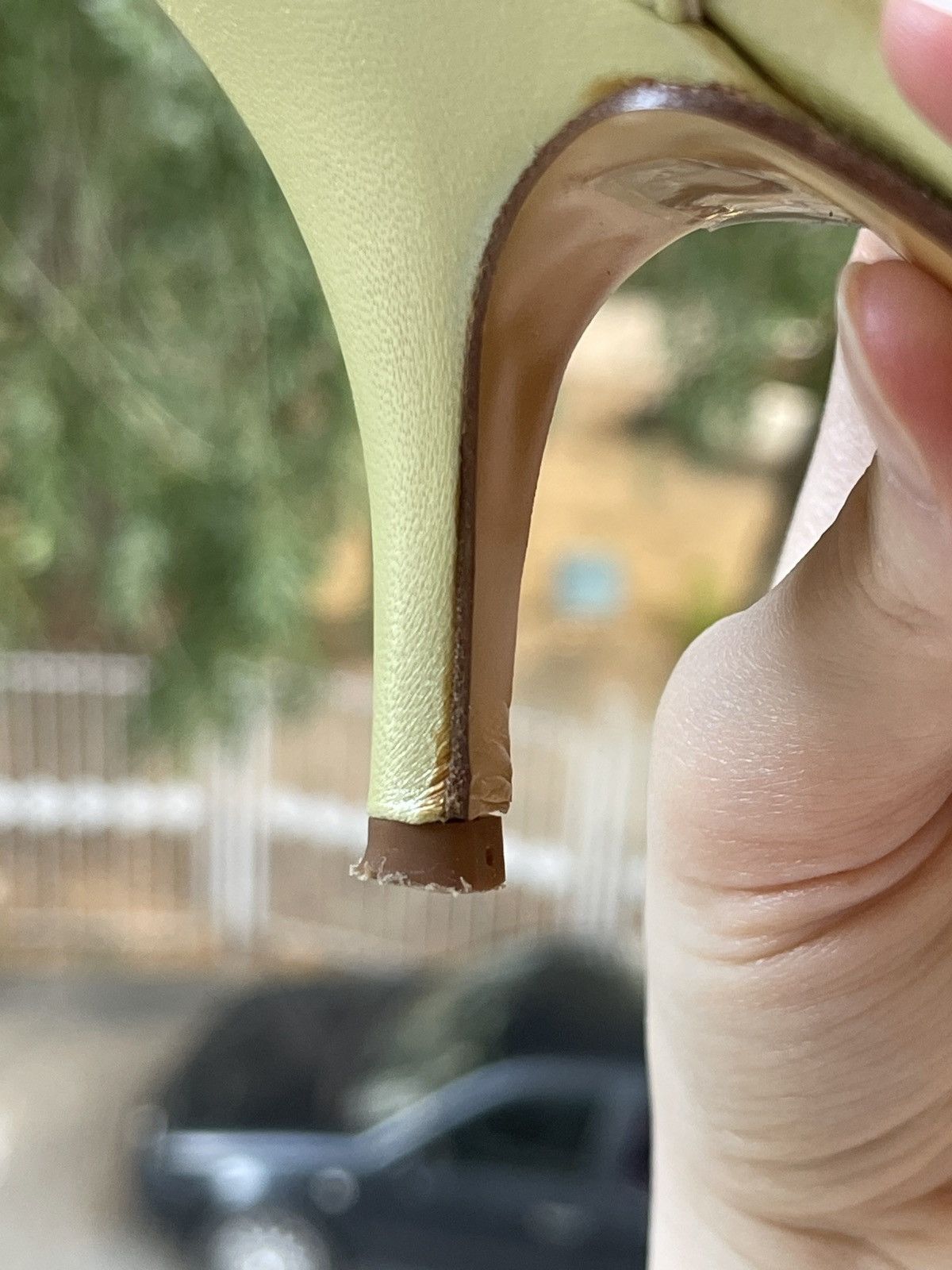 Other Elegance Paris leather sling-backs Size US 7 / IT 37 - 8 Thumbnail