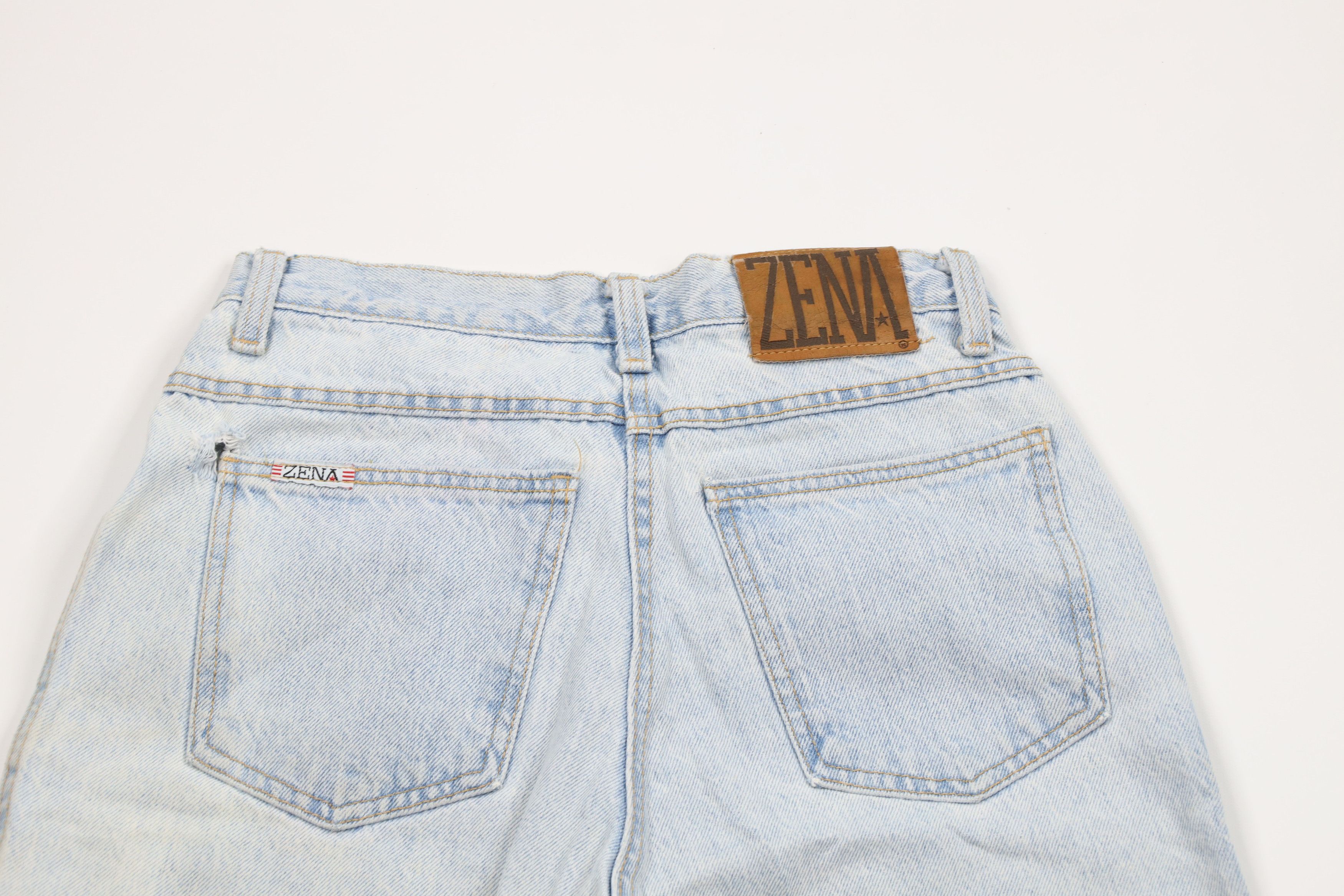 Vintage Vintage 90s Streetwear Tapered Leg Denim Jeans Pants Blue Size 32" / US 10 / IT 46 - 10 Thumbnail