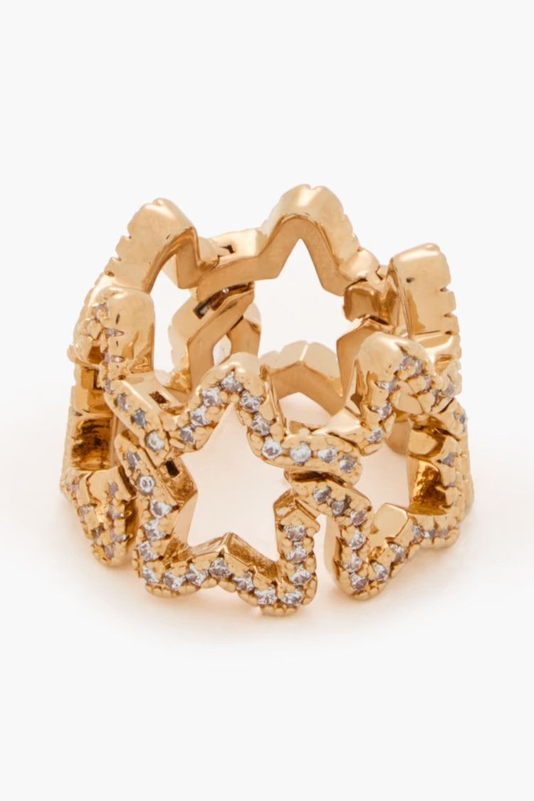 Zimmermann oc11z0226 Size: OS / Crystal Ring In Gold Size ONE SIZE - 2 Thumbnail