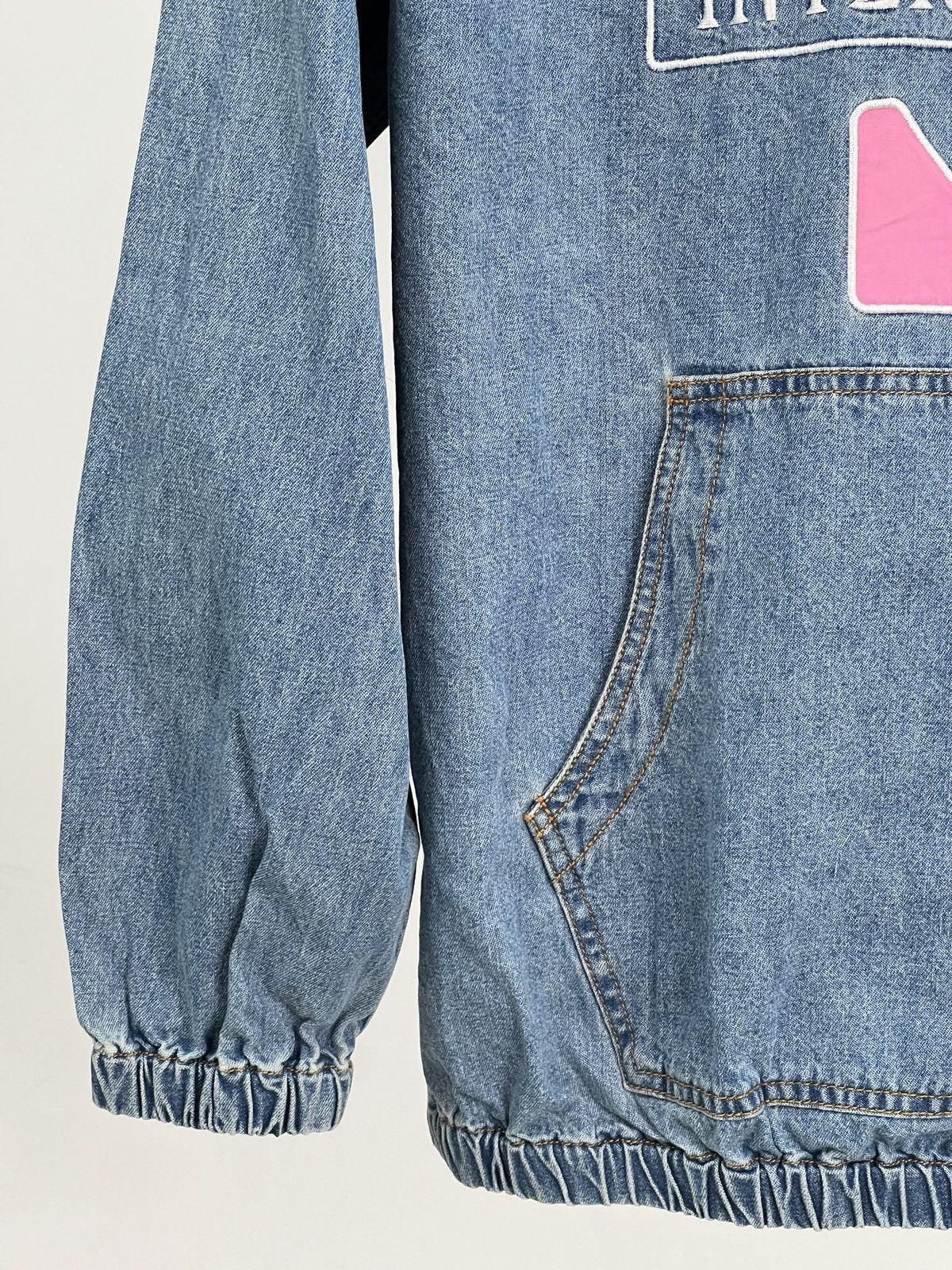 Stussy Vintage stussy denim hoodie M Size US M / EU 48-50 / 2 - 5 Thumbnail