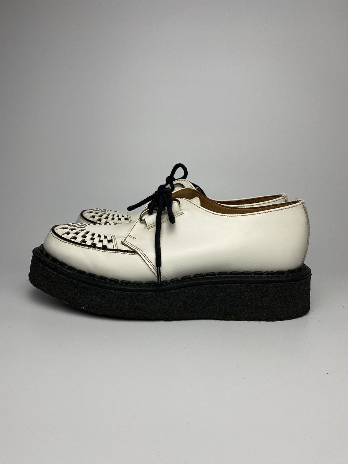 George Cox George Cox Skipton Leather White Size US 10 / EU 43 - 2 Thumbnail