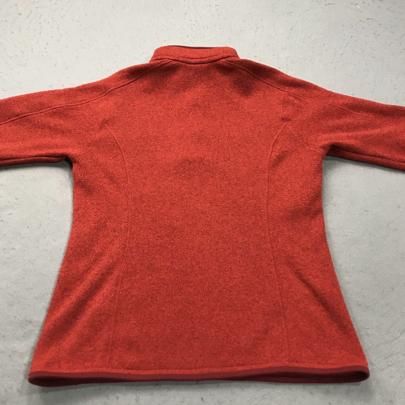 Patagonia Patagonia Better Sweater Womens Small Red 1/4 Zip Pullover Jacket Outdoor Fleece Size S / US 4 / IT 40 - 5 Thumbnail