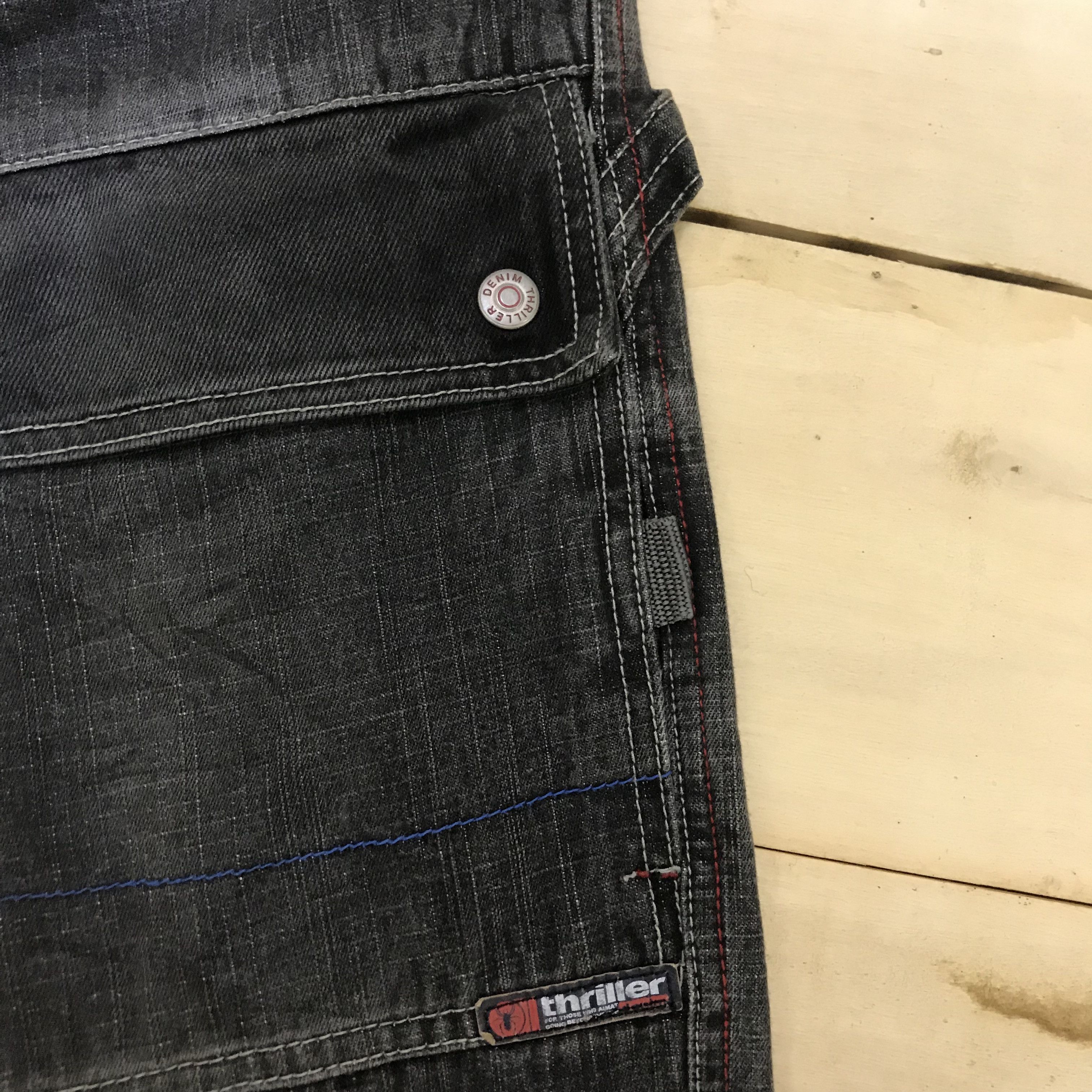 Japanese Brand × Santa Cruz Skateboards X127 JAPAN THRILLER BAGGY CARPENTER BUSH PANTS Size US 30 / EU 46 - 3 Thumbnail