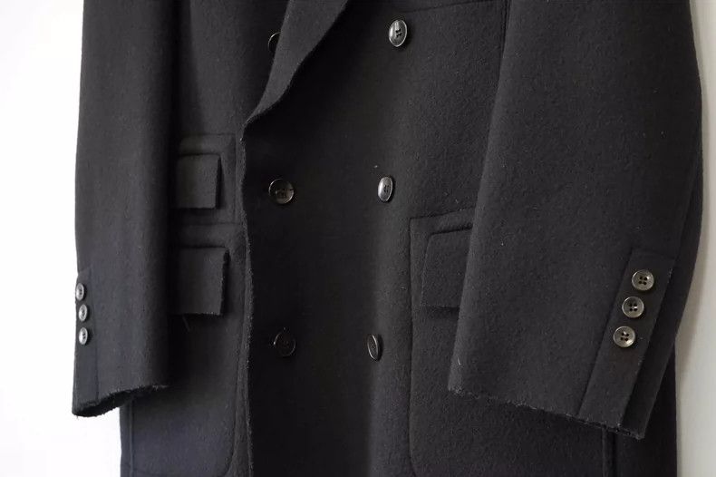 Yohji Yamamoto Yohji Yamamoto 95AW Double-breasted Multi-pocket Lamini Jac Size US M / EU 48-50 / 2 - 4 Thumbnail