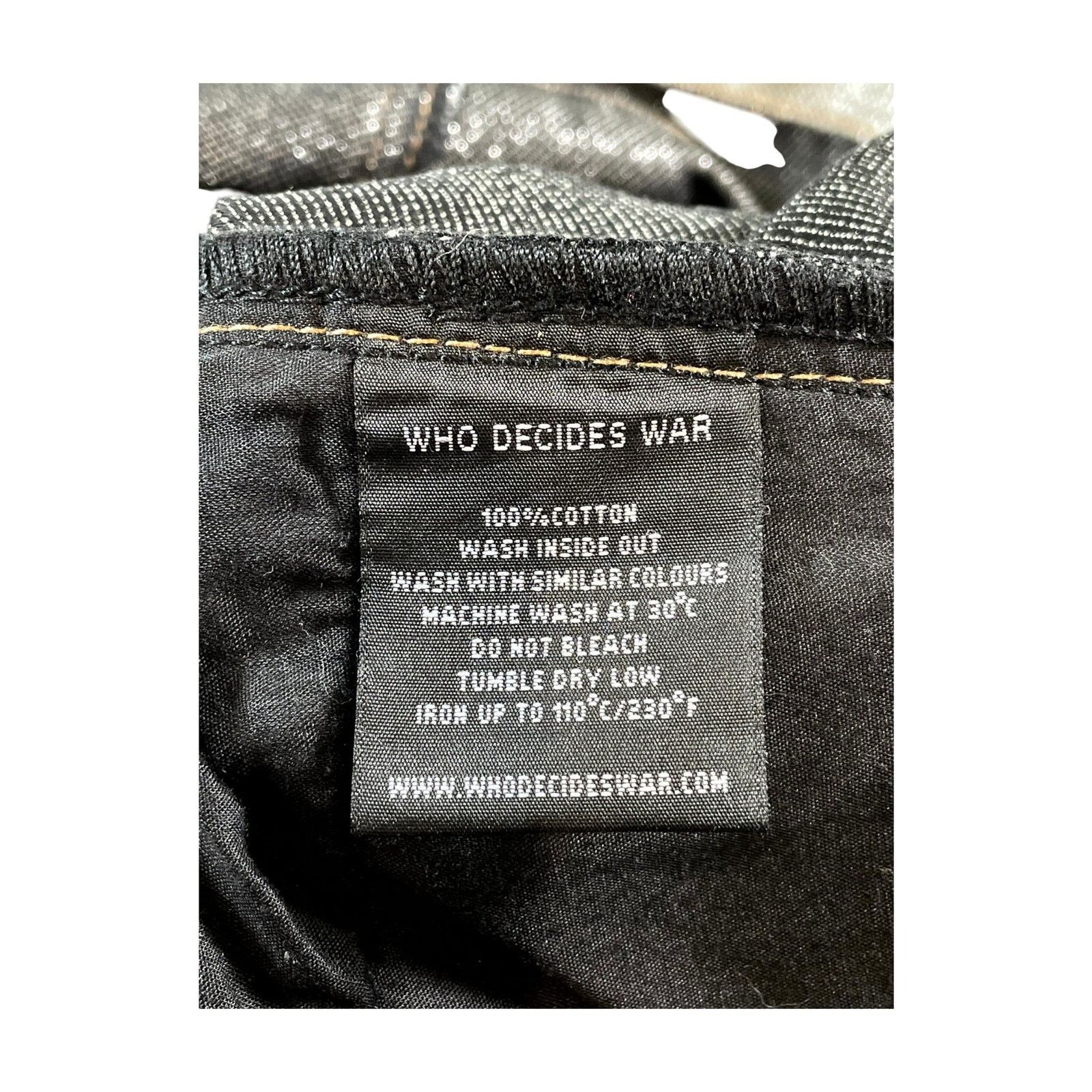 Who Decides War Who Decides War "Chrome Fusion" Denim Gray Jeans Size US 38 / EU 54 - 6 Thumbnail