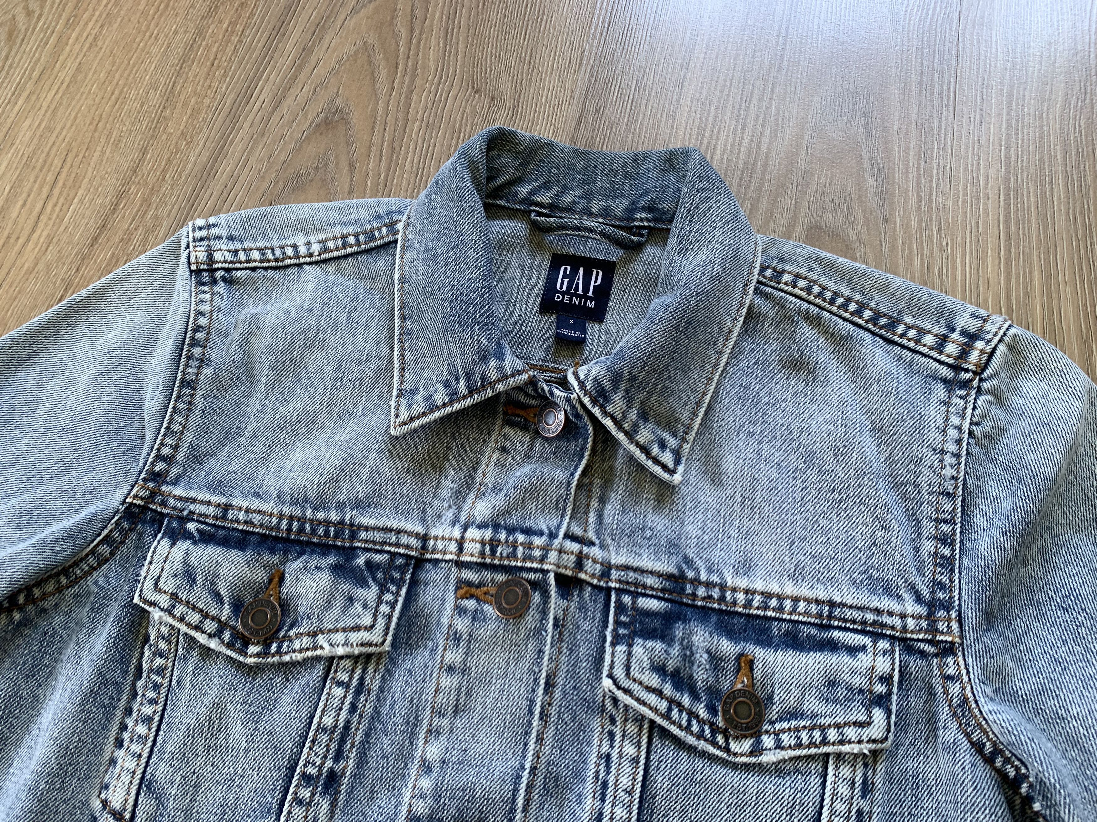 Gap × Vintage Vintage Gap Denim Jacket Size US S / EU 44-46 / 1 - 4 Thumbnail
