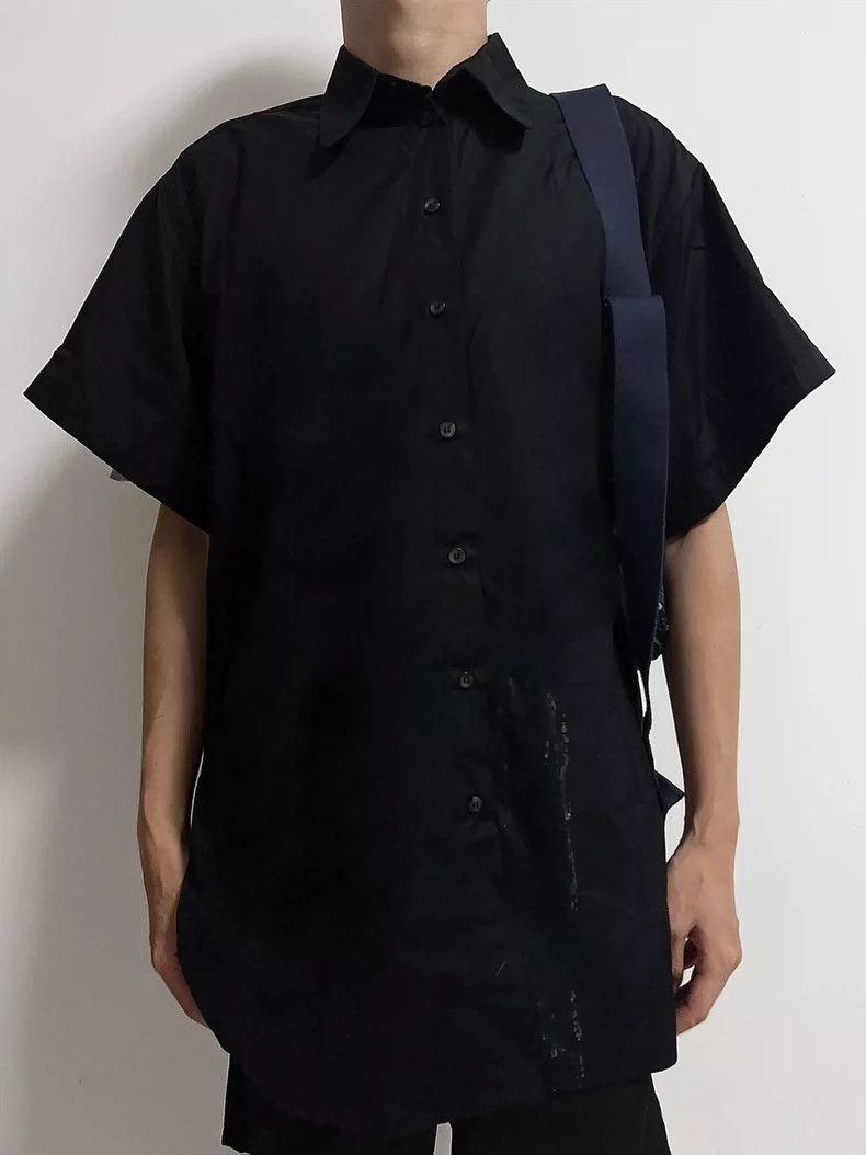 Maison Margiela Maison Margiela Side-printed shirt Size L / US 10 / IT 46 - 2 Thumbnail