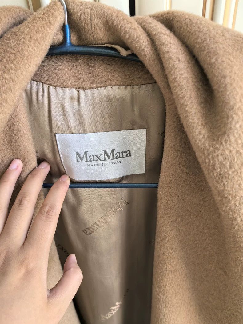 Max Mara Max Mara Coat, hooded, hooded, laced, camel hair. Size S / US 4 / IT 40 - 2 Thumbnail
