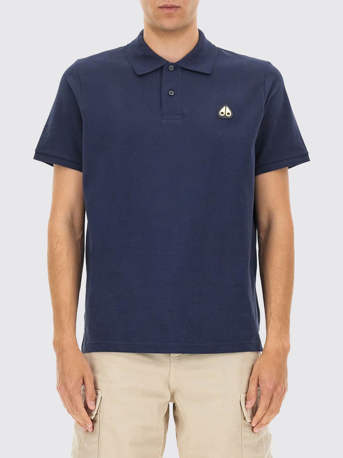 Moose Knuckles Moose Knuckles Polo Shirt Men Blue Size US S / EU 44-46 / 1 - 1 Thumbnail