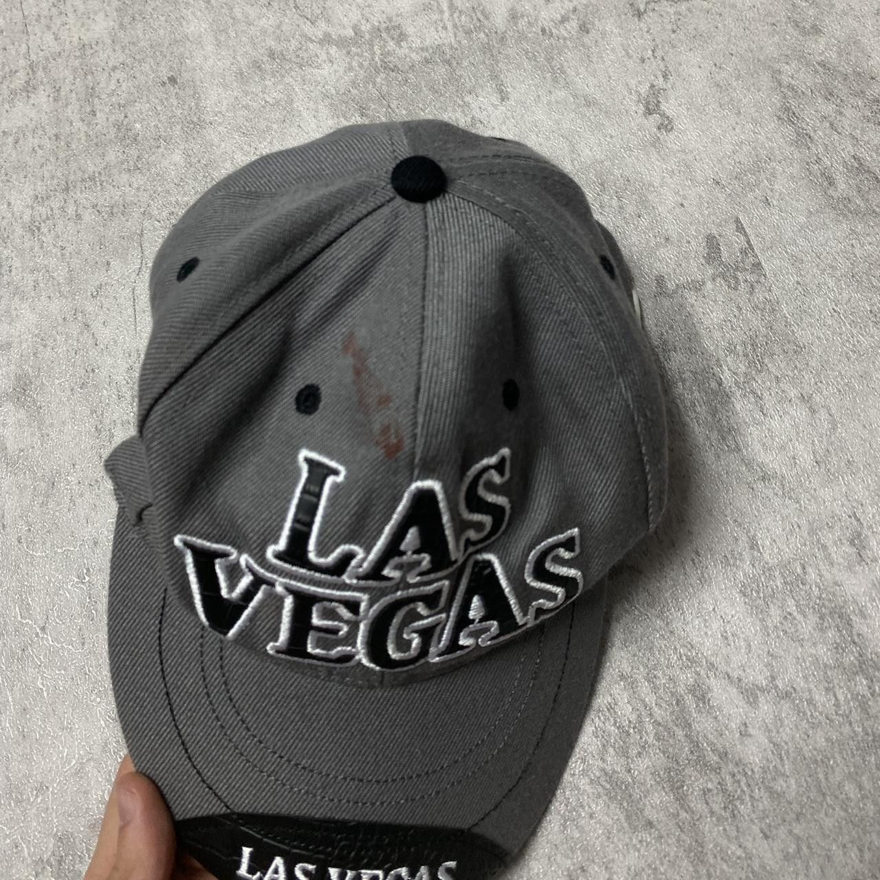 Other Grey and black Las Vegas hat #LasVegas #Hats Size ONE SIZE - 2 Thumbnail