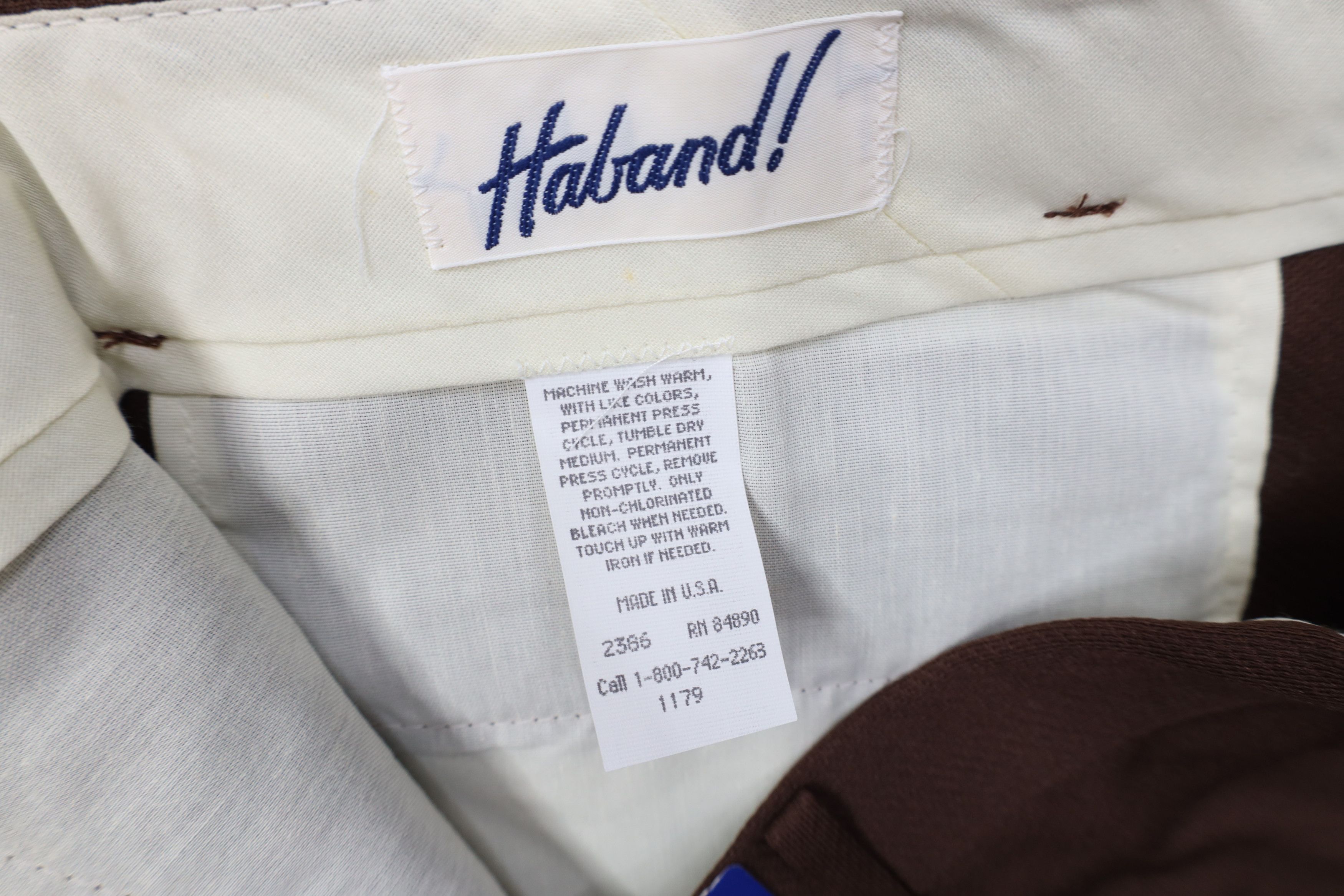 Vintage NOS Vintage 90s Streetwear Wide Leg Chino Pants Brown USA Size US 43 - 6 Thumbnail