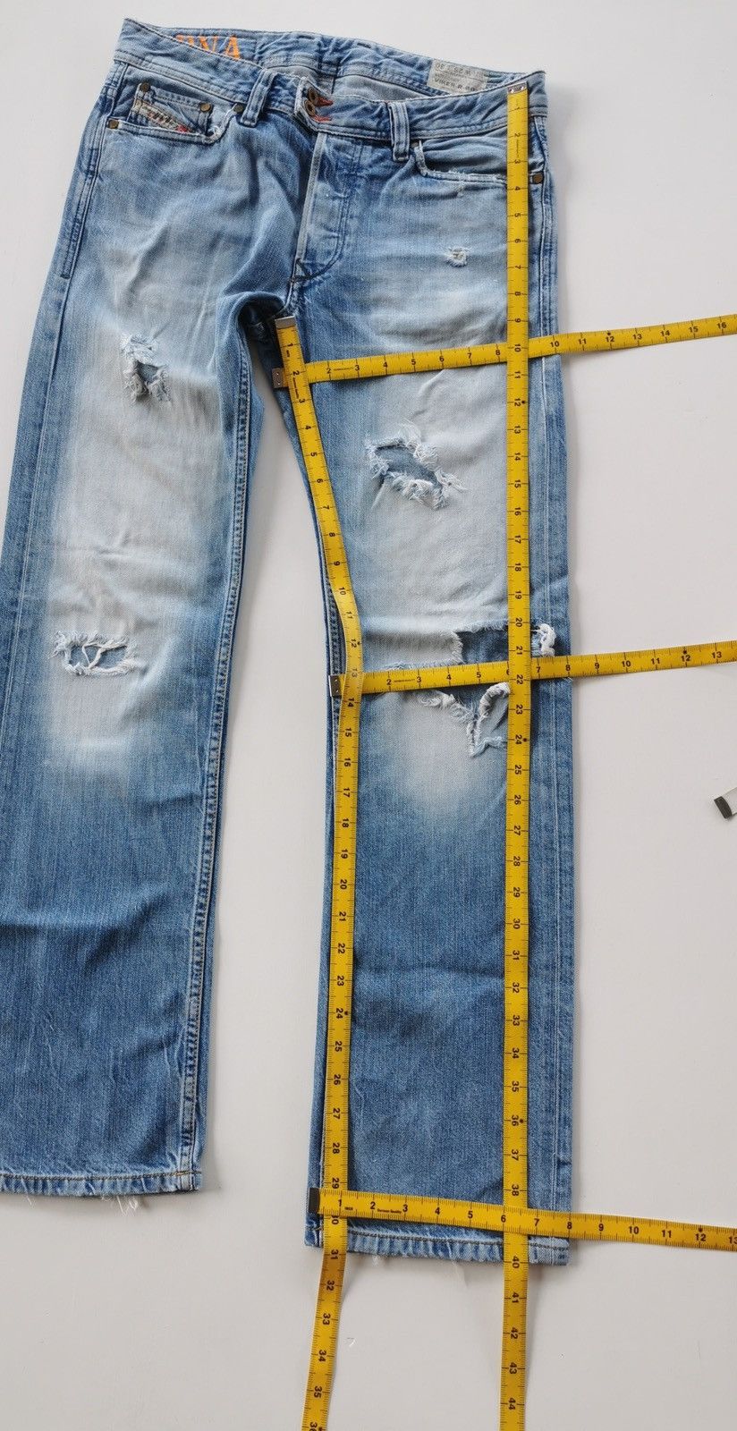 Diesel Ripped Diesel Dirtynewage Viker R Box Regular Straight Size US 30 / EU 46 - 9 Thumbnail