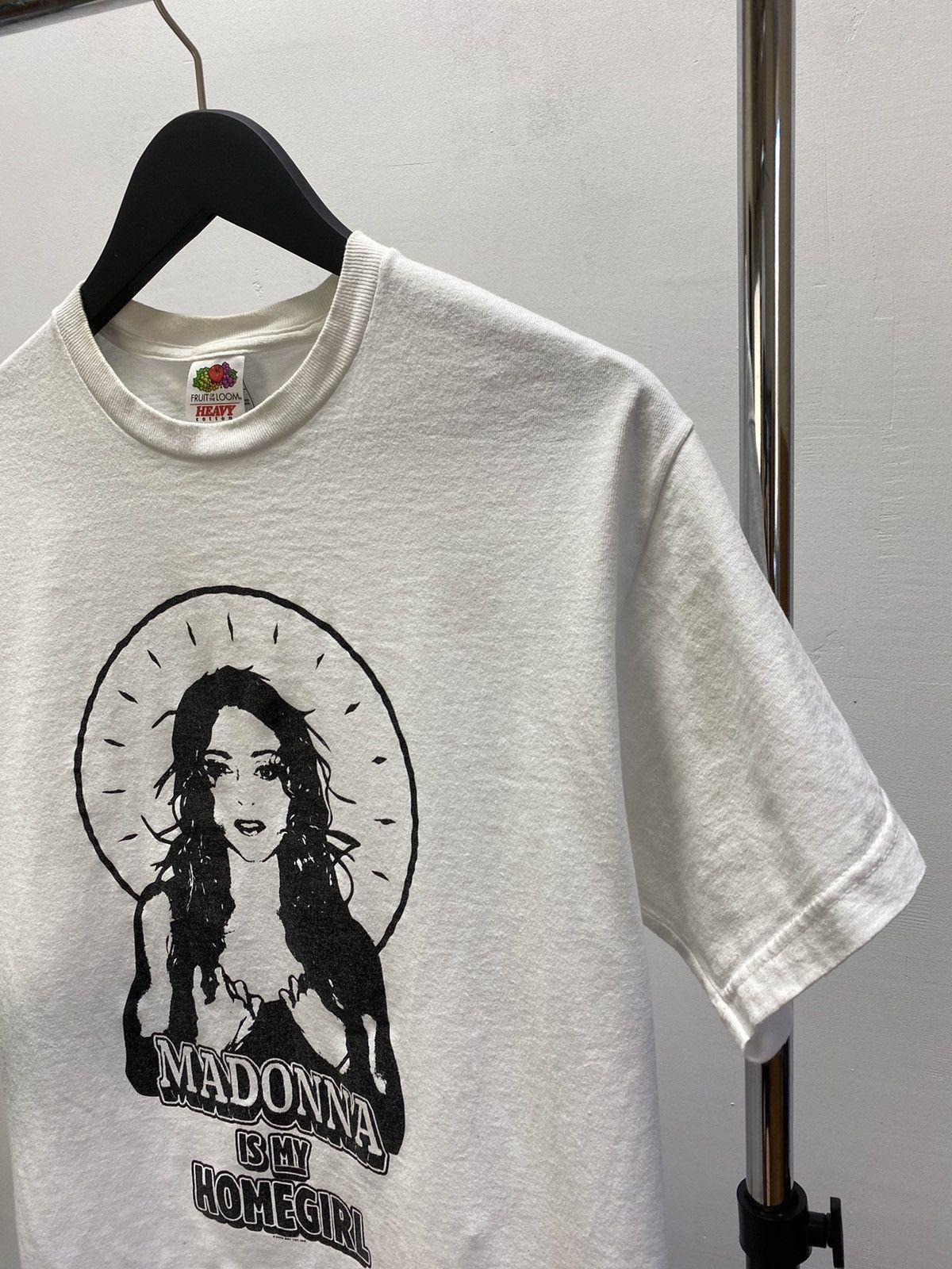 Band Tees × Vintage Vintage MADONNA IS MY HOMEGIRL 2004 T Shirt Size US L / EU 52-54 / 3 - 7 Thumbnail