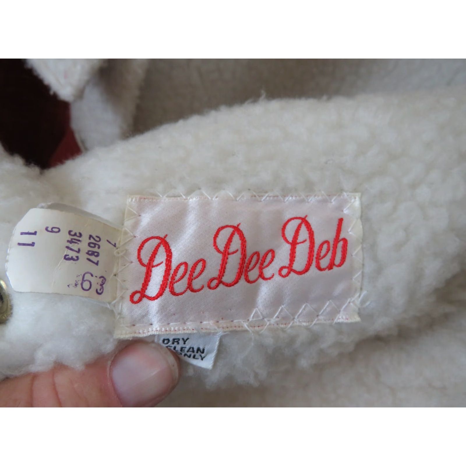 Vintage VINTAGE Dee Dee Deb Coat 1960s Red Sherpa Lined Union Made USA Women’s Size Medium S/M Womens Mod/GoGo Comfort Warm Coat Size S / US 4 / IT 40 - 7 Thumbnail