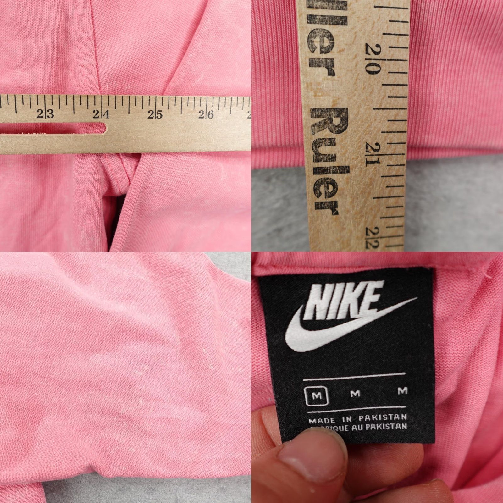 Nike Nike Hoodie Womens M Pink Phoenix Fleece Center Swoosh Oversized Sweatshirt Size M / US 6-8 / IT 42-44 - 8 Thumbnail