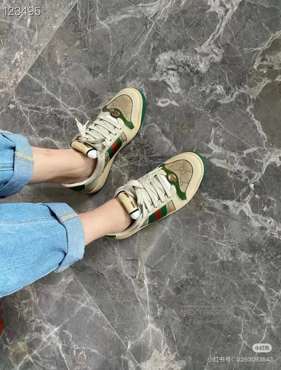 Gucci Gucci Classic GG Casual Lace. Size US 7.5 / IT 37.5 - 8 Thumbnail