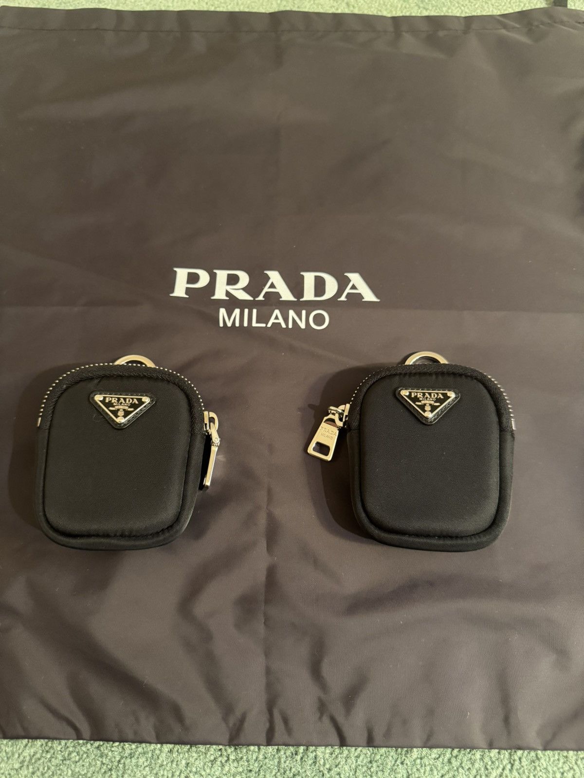 Prada Hi-Top Sneakers w/ Triangle Pouch Size US 7.5 / EU 40-41 - 4 Thumbnail
