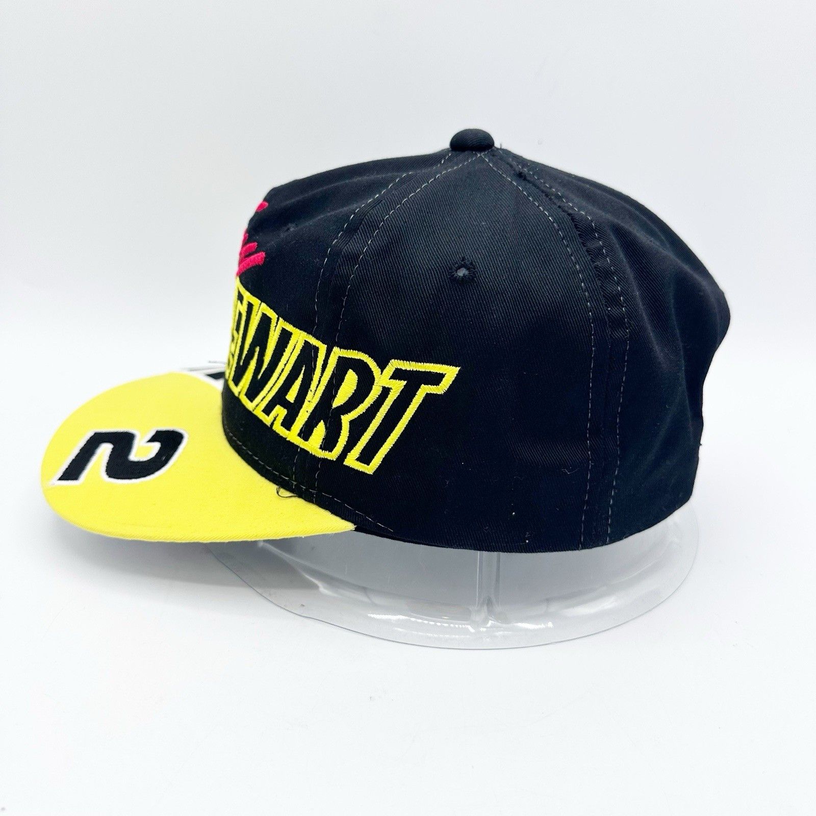 NASCAR Vtg Tony Stewart #2 Kudzu Hat 90s Glidden Menards Indy Car Size ONE SIZE - 6 Thumbnail