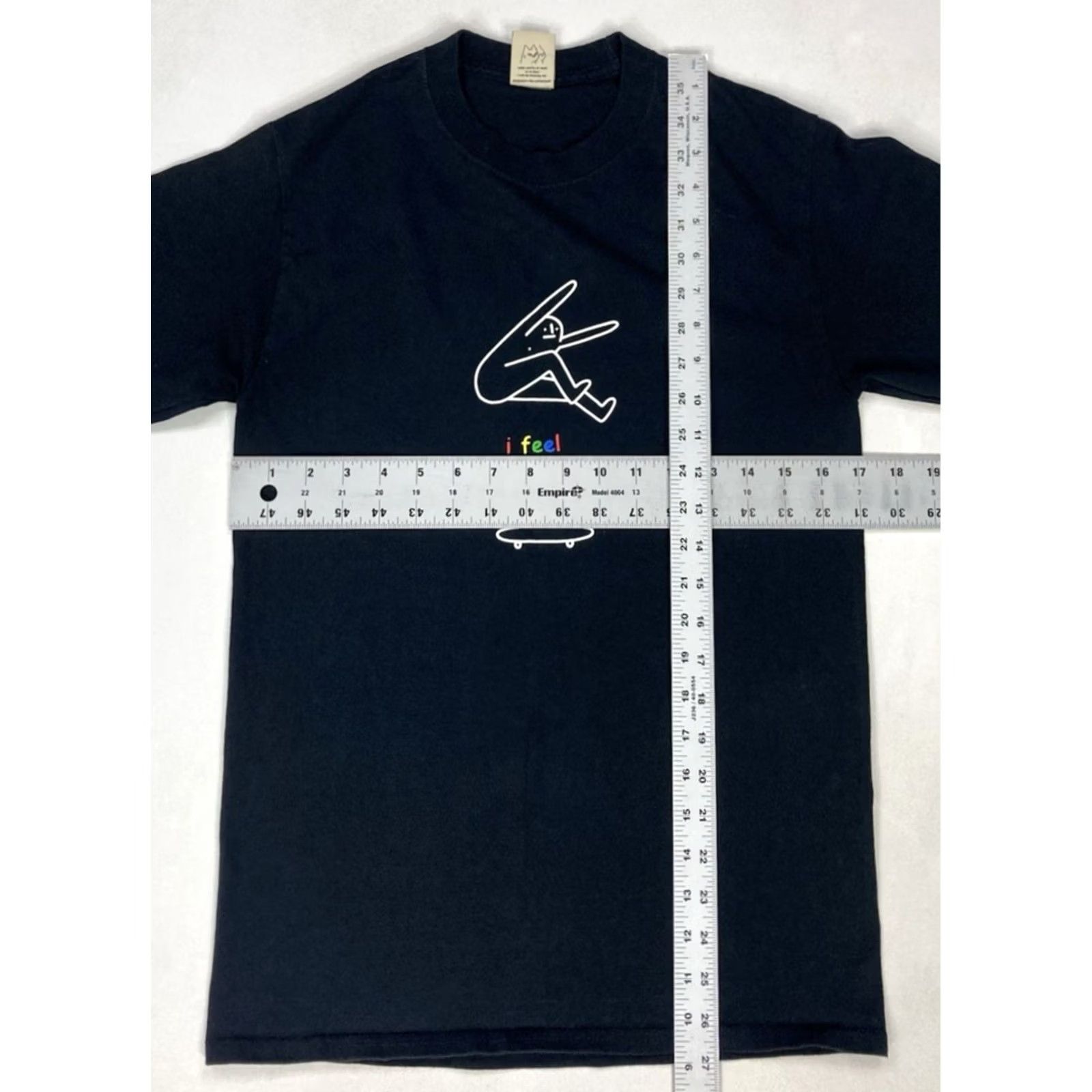 Vintage VINTAGE Leon Karssen I Feel Disconnected Graphic T-shirt Men Small Black Short Sleeve Size US S / EU 44-46 / 1 - 5 Thumbnail