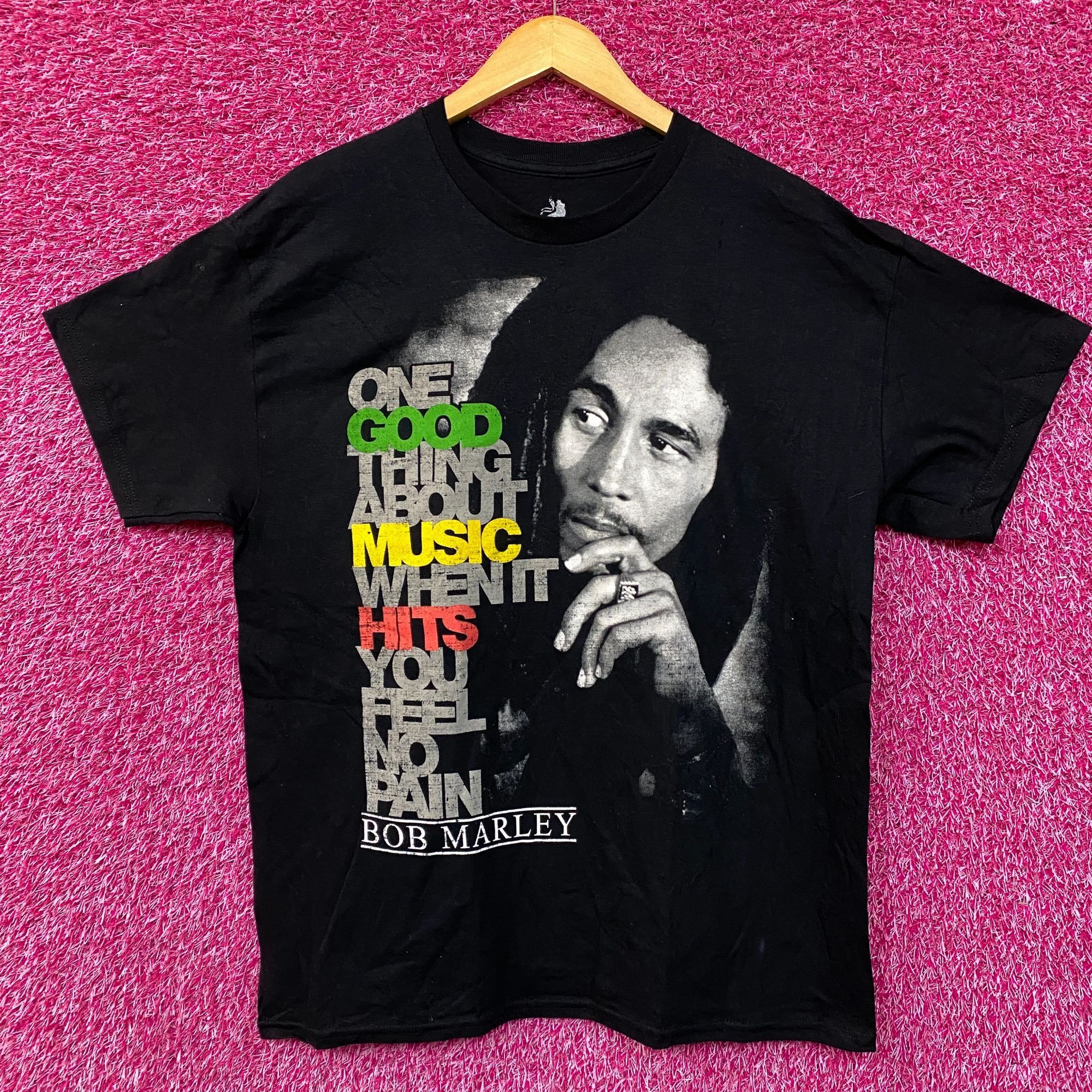 Bob Marley Bob Marley Good Music Hits Graphic Design T-Shirt Large Size US L / EU 52-54 / 3 - 1 Thumbnail