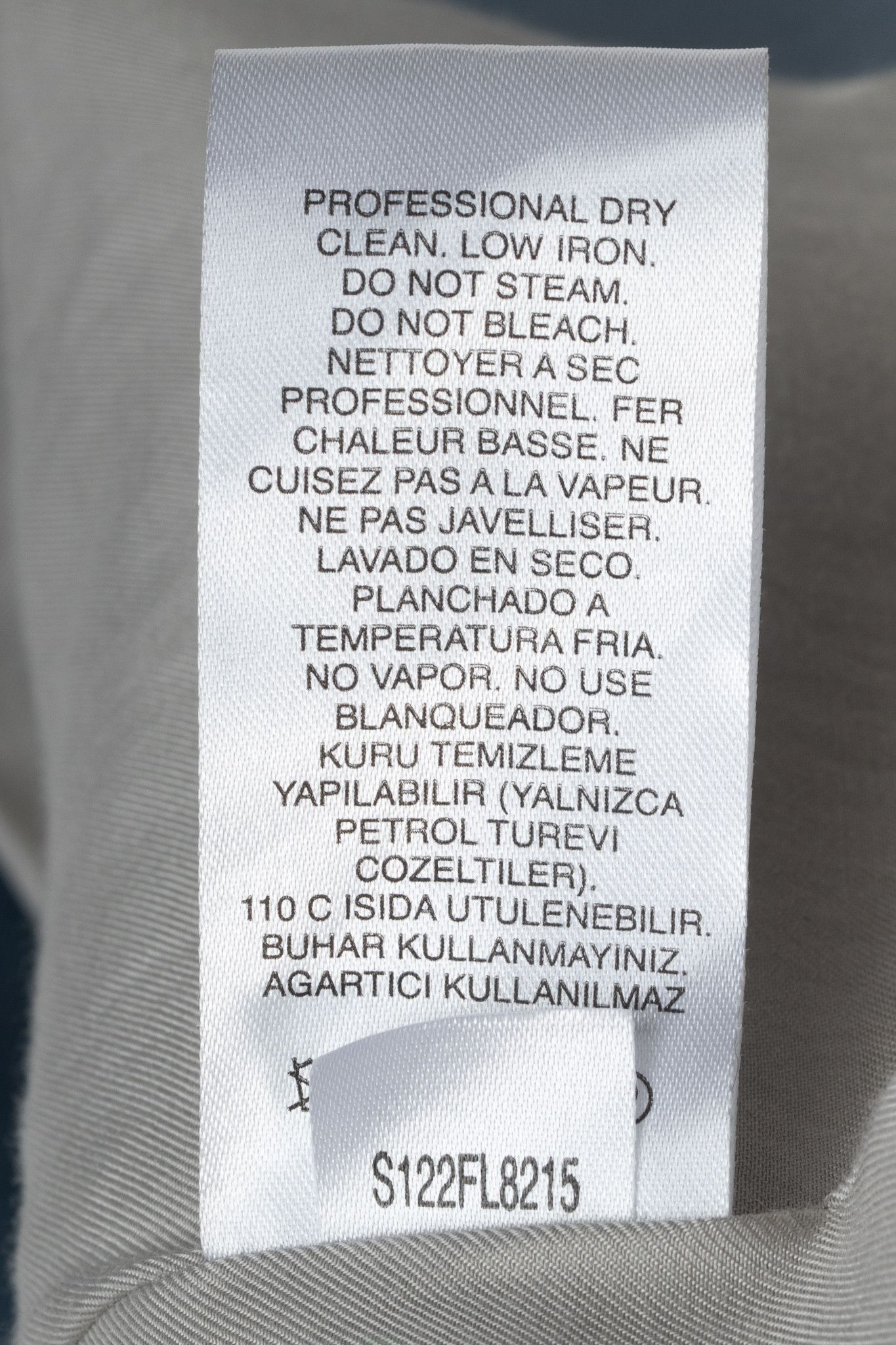 Tibi Tibi Liam Blue Grey Fluid Suiting Oversized Blazer Size XS / US 0-2 / IT 36-38 - 11 Thumbnail