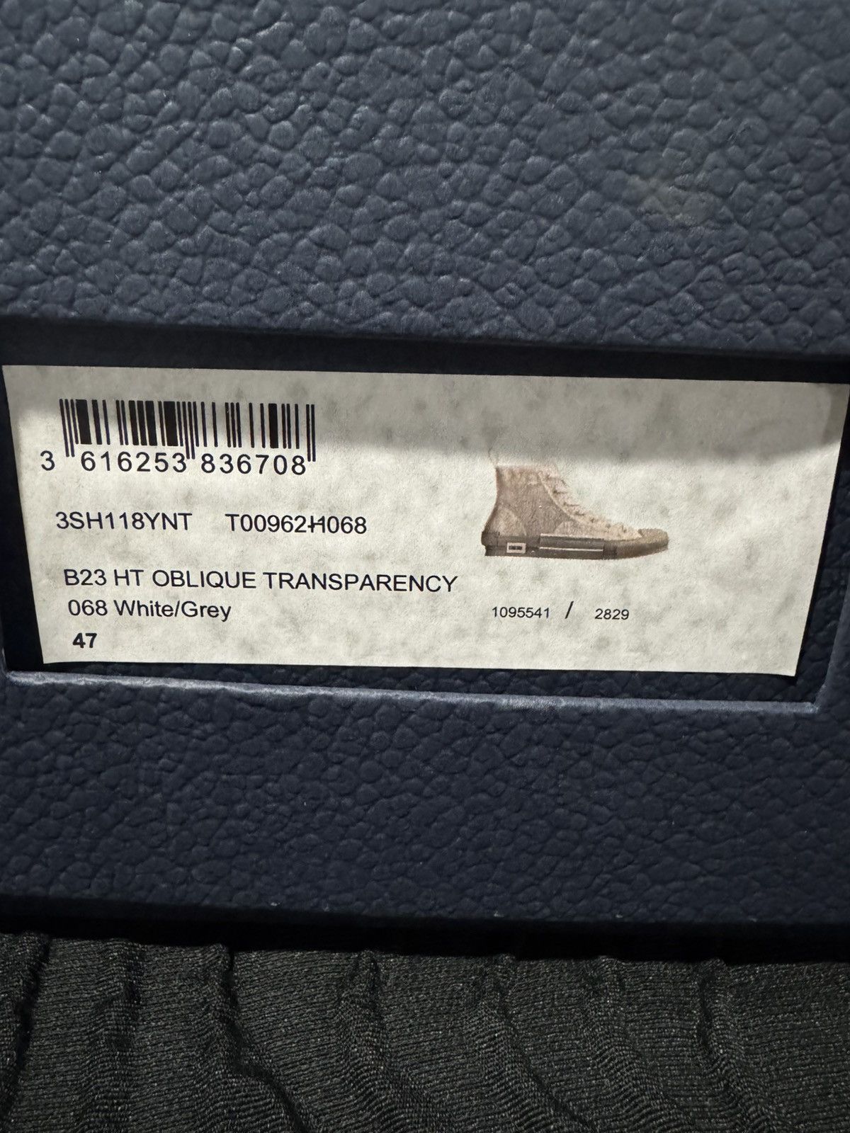 Dior Dior Homme B23 Sneakers (grey) Size US 14 / EU 47 - 7 Thumbnail