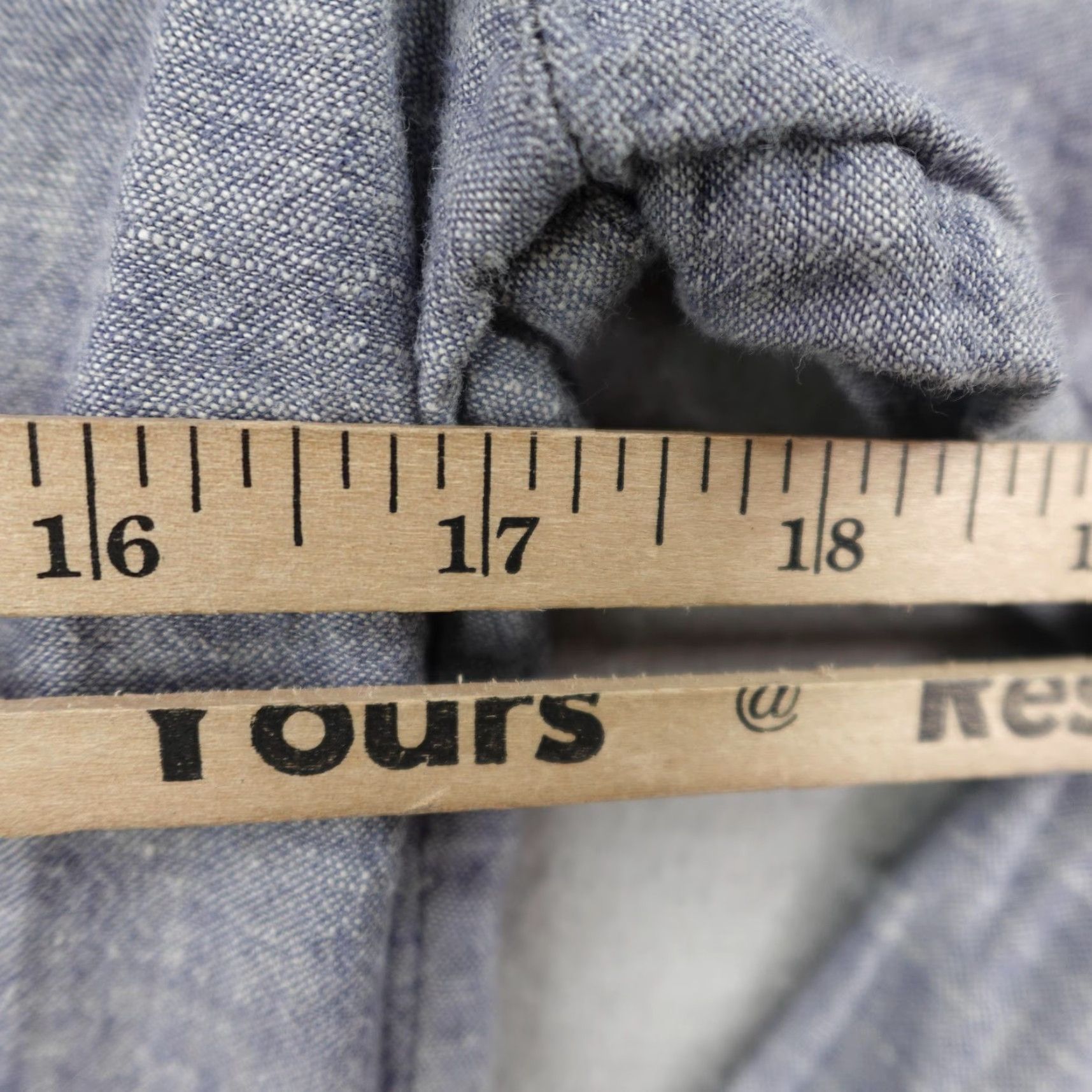 Patagonia Patagonia Shirt Womens 8 Blue Long Sleeve Highlands Pearl Snap Hemp Blend Top Size M / US 6-8 / IT 42-44 - 5 Thumbnail