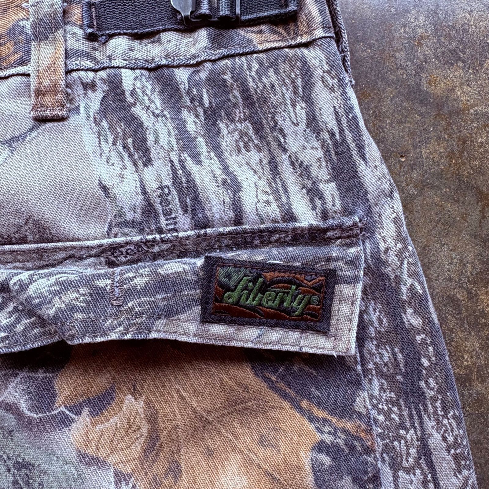Realtree Vintage Faded Realtree Baggy Cargo Camo Pants Size US 34 / EU 50 - 5 Thumbnail