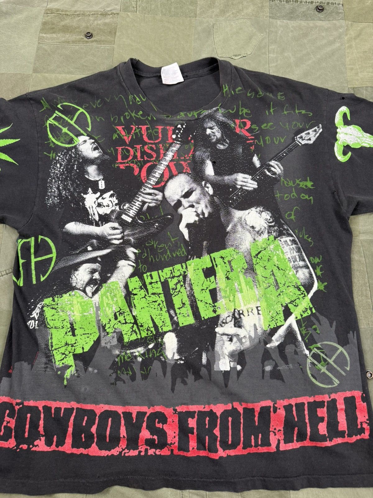 Band Tees × Vintage Pantera “Vulgar Display of Power” Size US XL / EU 56 / 4 - 2 Thumbnail