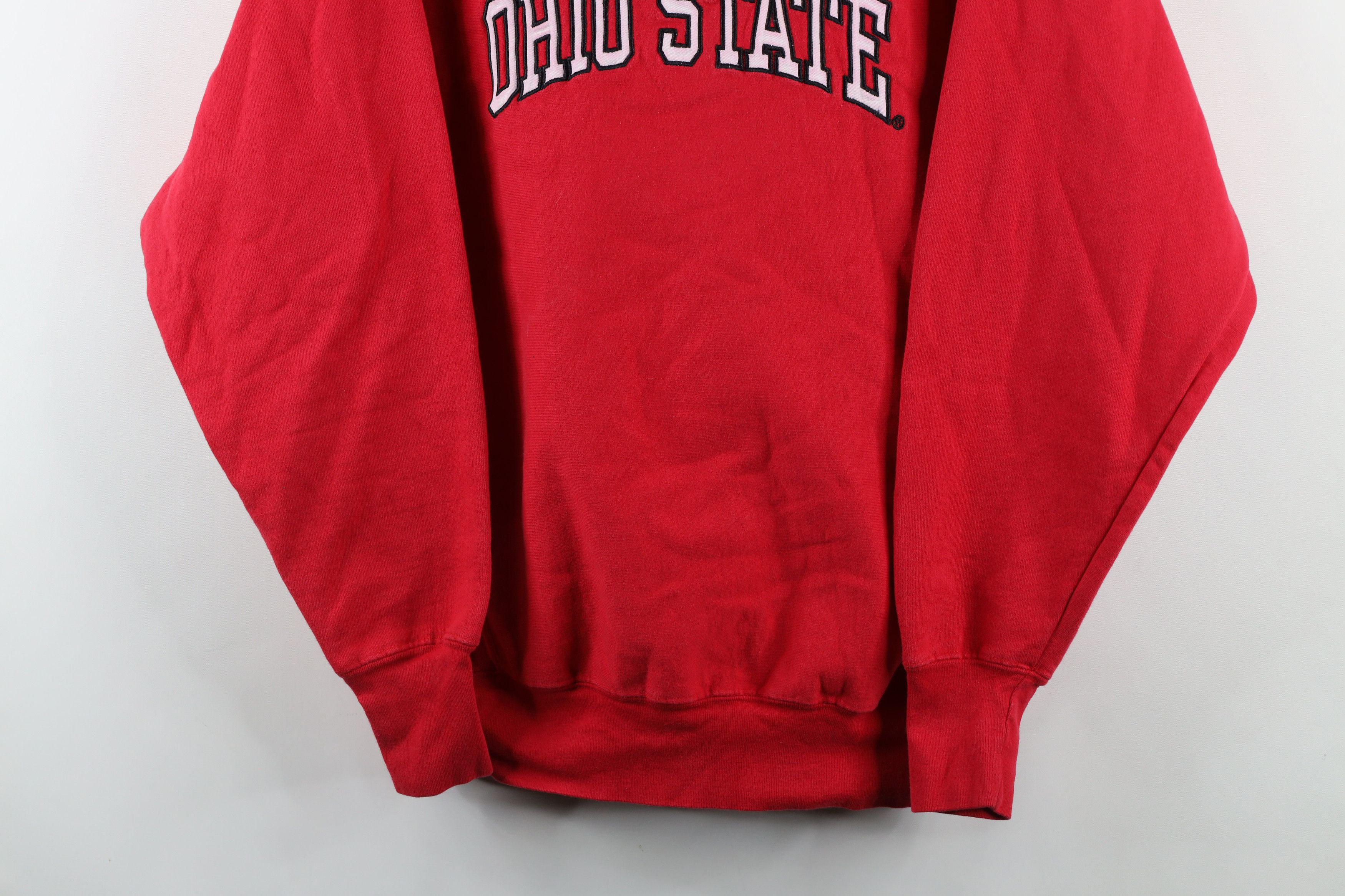 Vintage Vintage 90s Heavyweight Ohio State University Sweatshirt Red Size US S / EU 44-46 / 1 - 3 Thumbnail