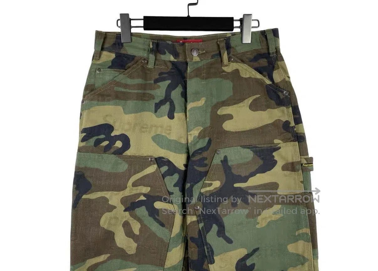 Supreme Green Camouflage Cargo Pants Size 30. Size US 30 / EU 46 - 3 Thumbnail