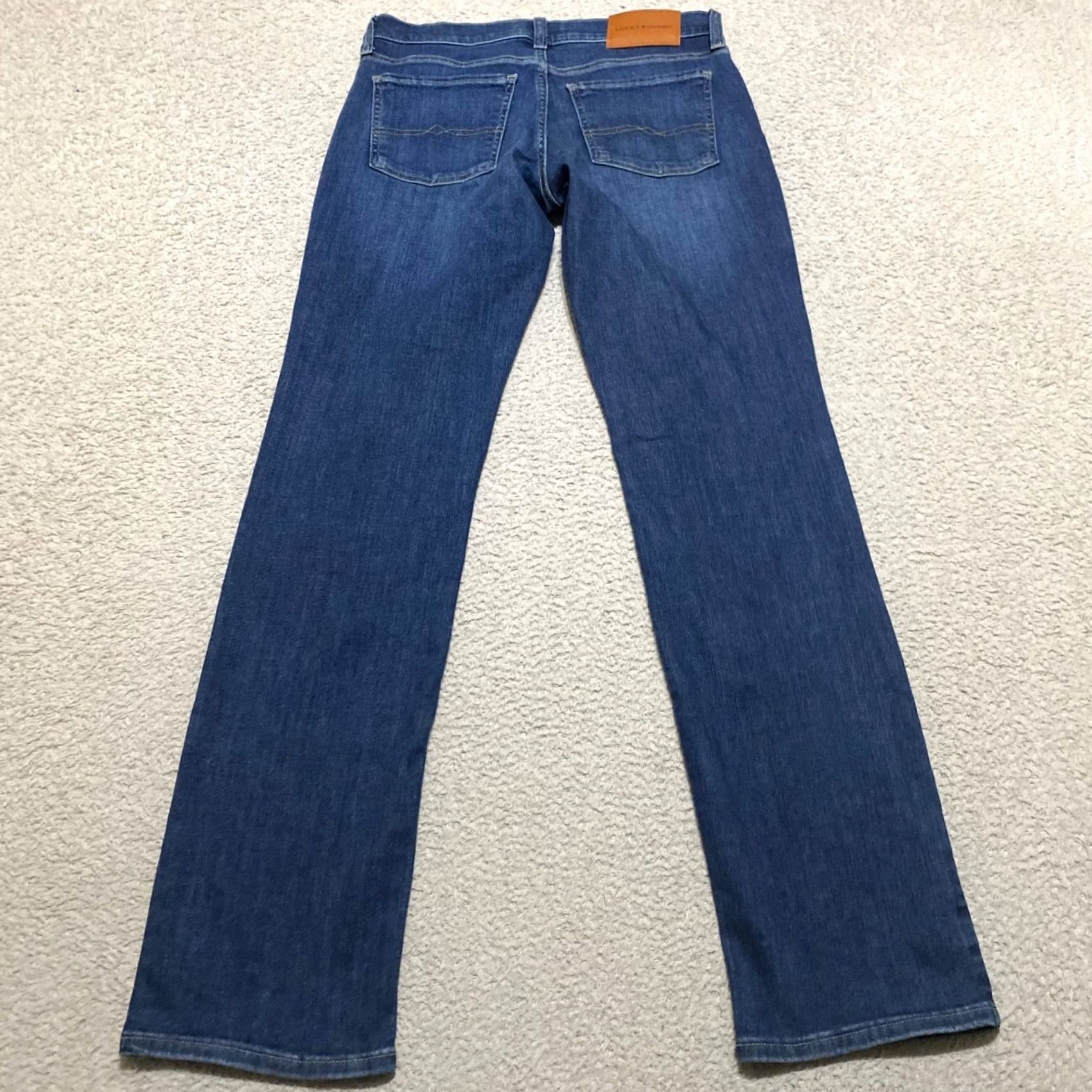 Lucky Brand Lucky Brand Jeans Blue Medium Wash Straight 5-Pocket Regular Size 10 Womens Denim Vintage No Size 32" / US 10 / IT 46 - 2 Thumbnail