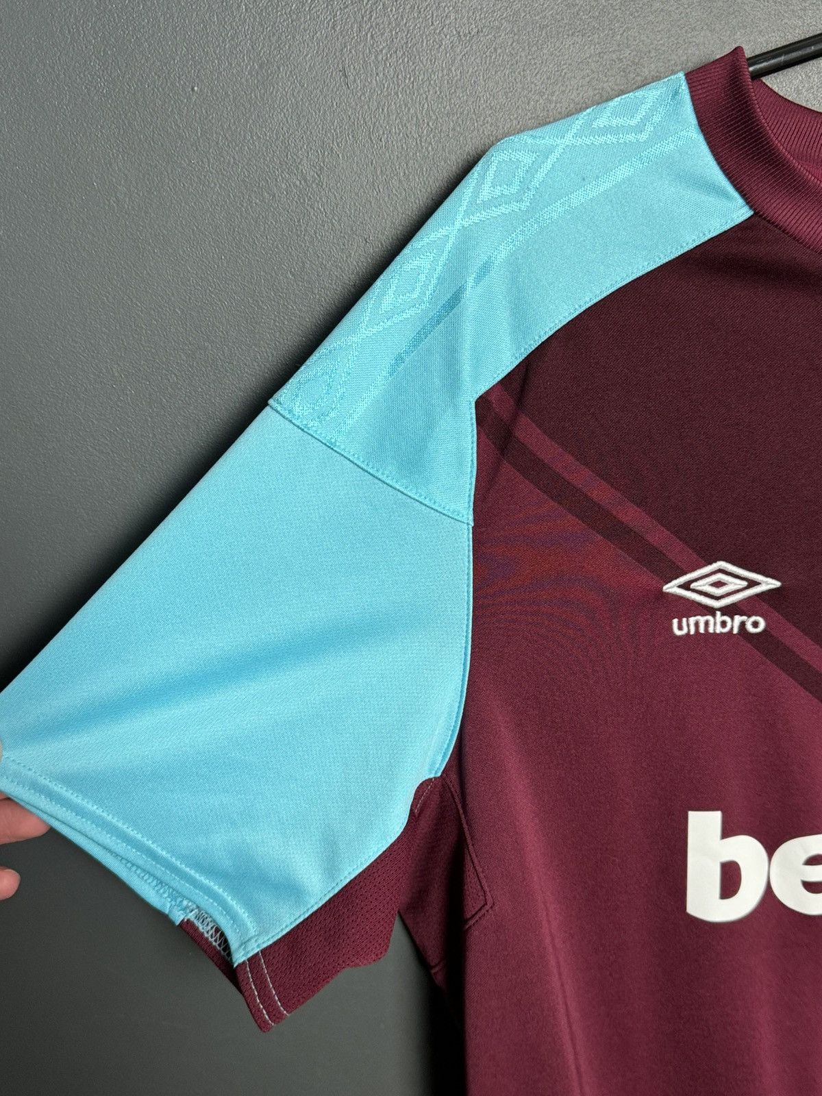 Umbro West Ham United 17/18 Home Football Jersey Size XL / US 12-14 / IT 48-50 - 6 Thumbnail