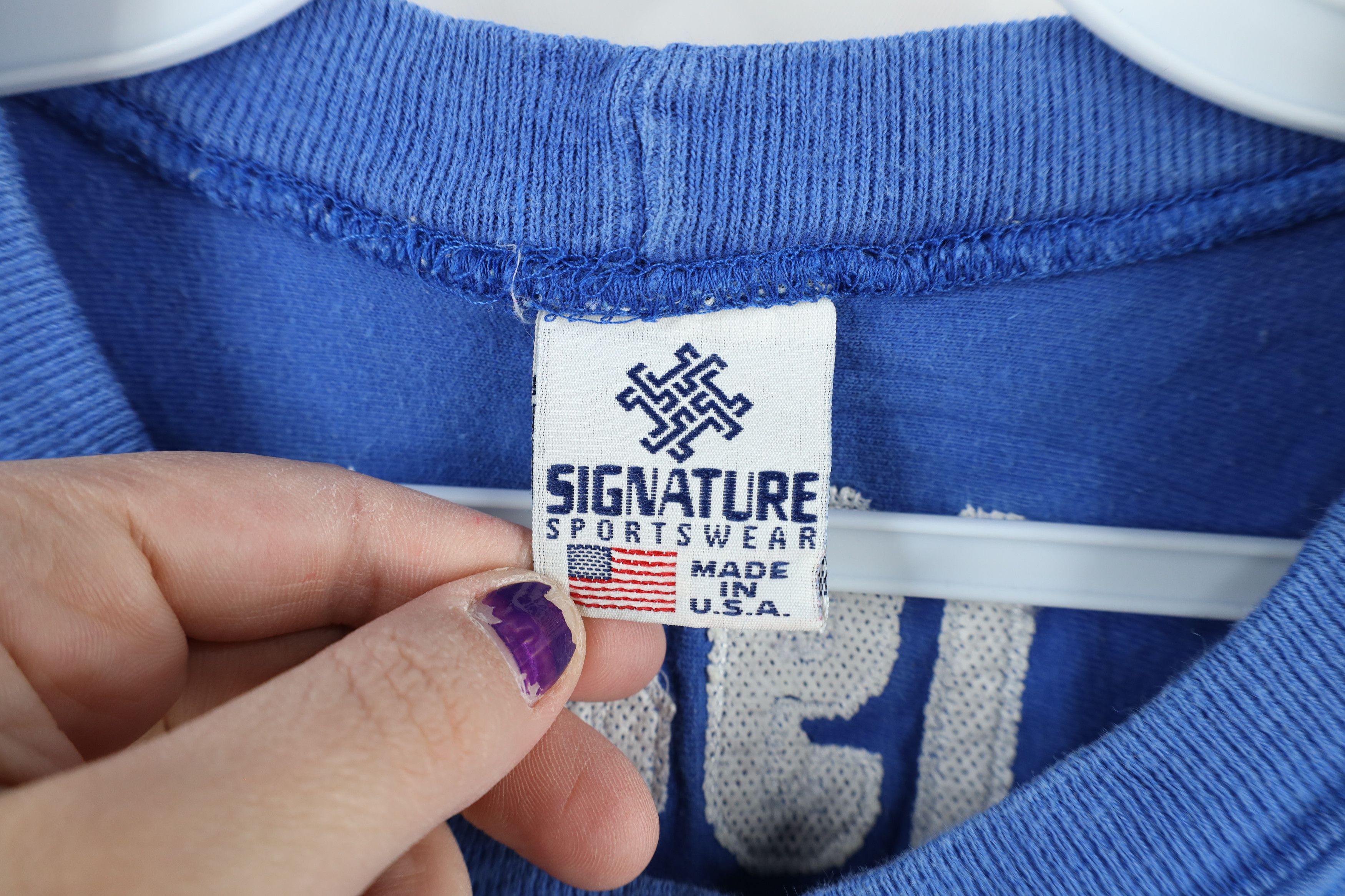 Vintage Vintage 80s Kappa Psi Fraternity Football Jersey T-Shirt USA Size US L / EU 52-54 / 3 - 8 Thumbnail